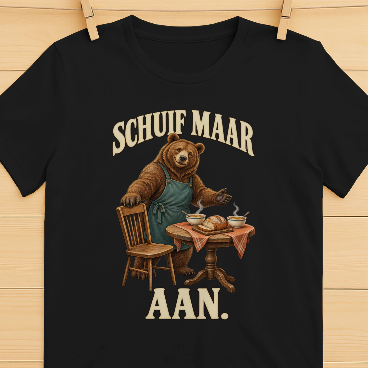 SCHUIF MAAR AAN.