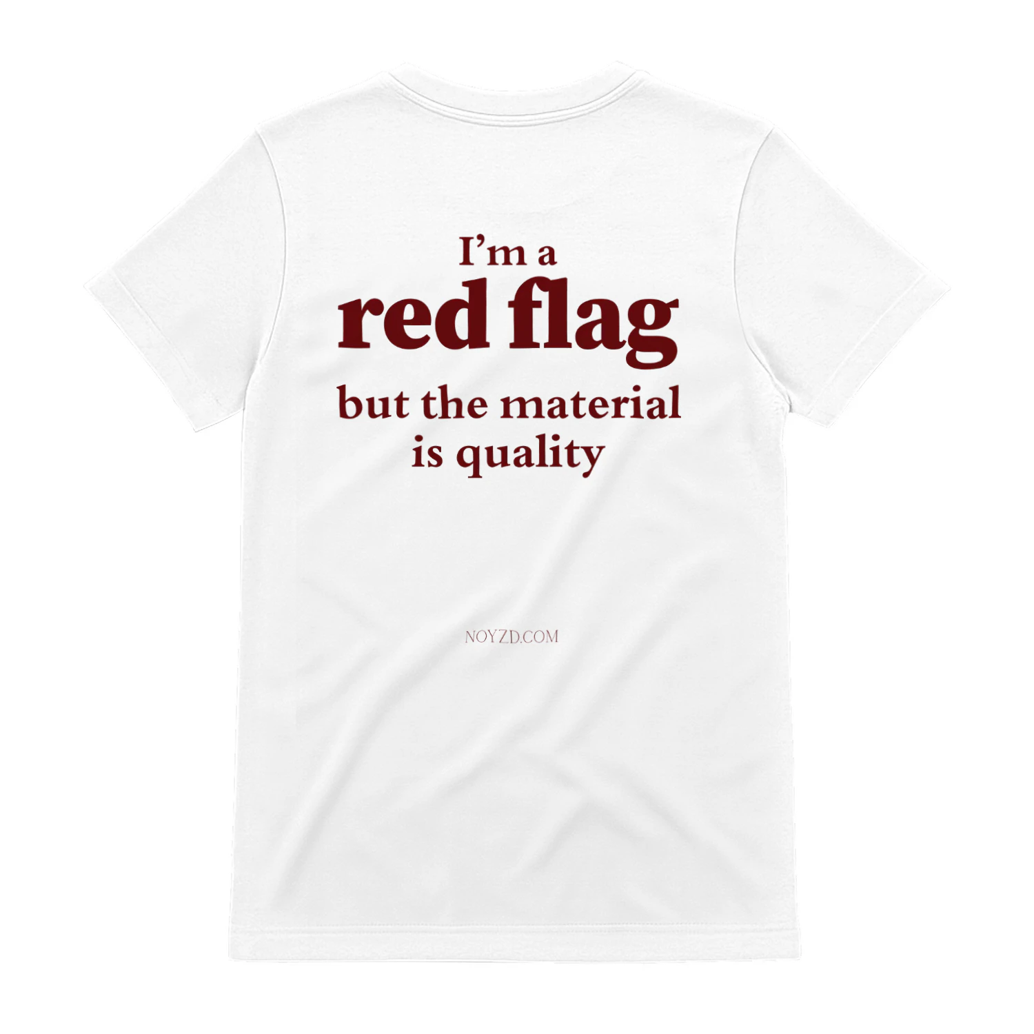 I'M A RED FLAG BUT THE MATERIAL IS QUALITY