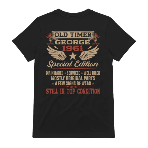 EN - OLD TIMER [Name Here] [19XX]  SPECIAL EDITION