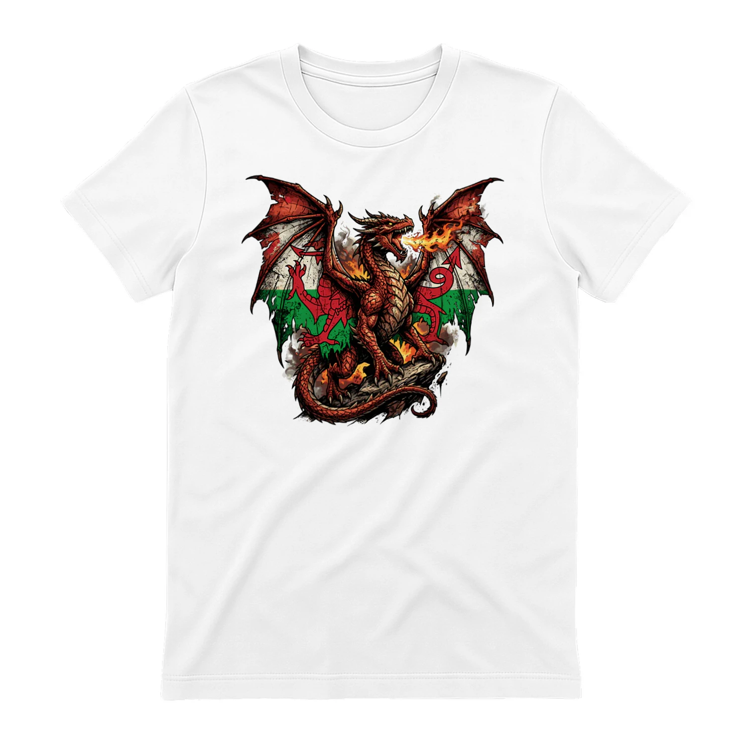 The Fierce Red Dragon