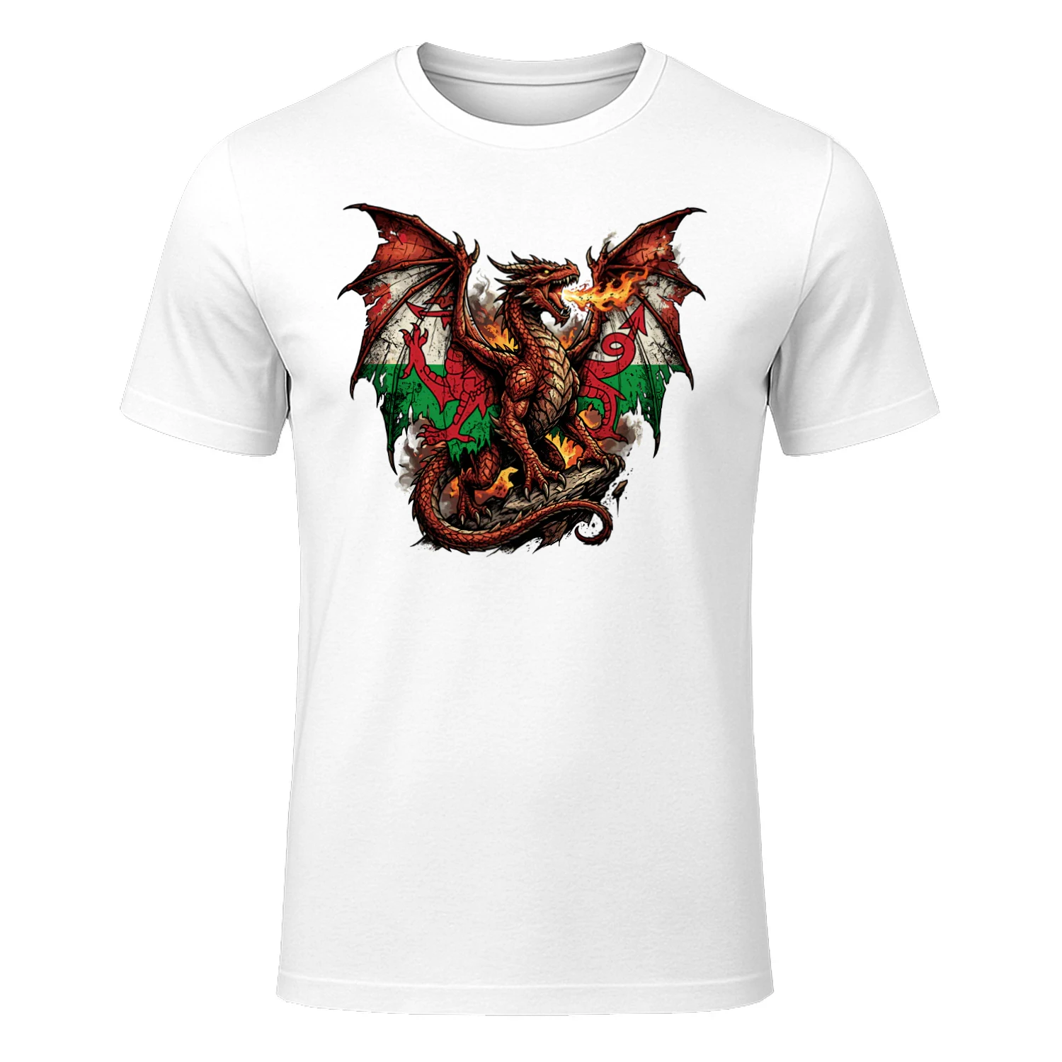 The Fierce Red Dragon