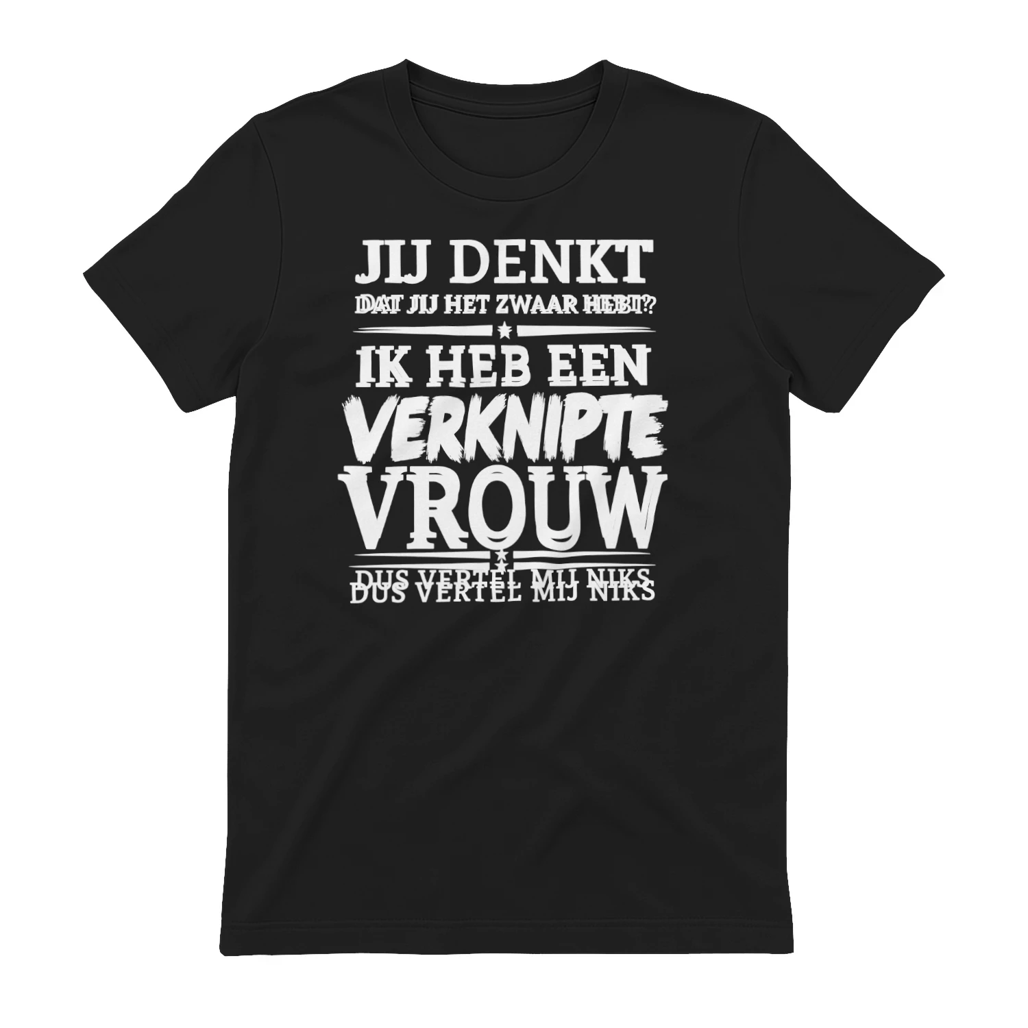 Verknipte Vrouw Waarschuwing