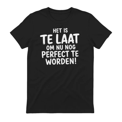 Te Laat Voor Perfectie