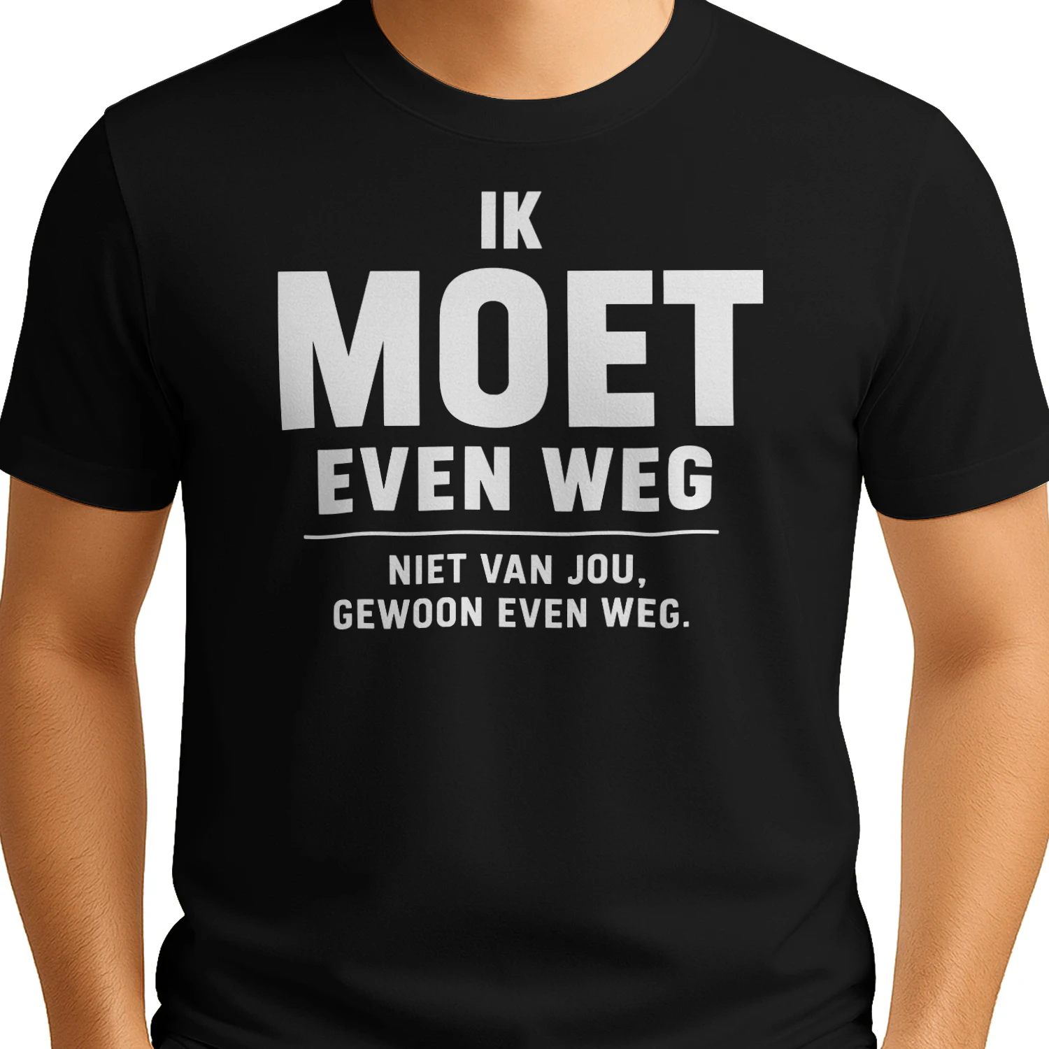 Het ligt niet aan jou, ik moet er gewoon even tussenuit.