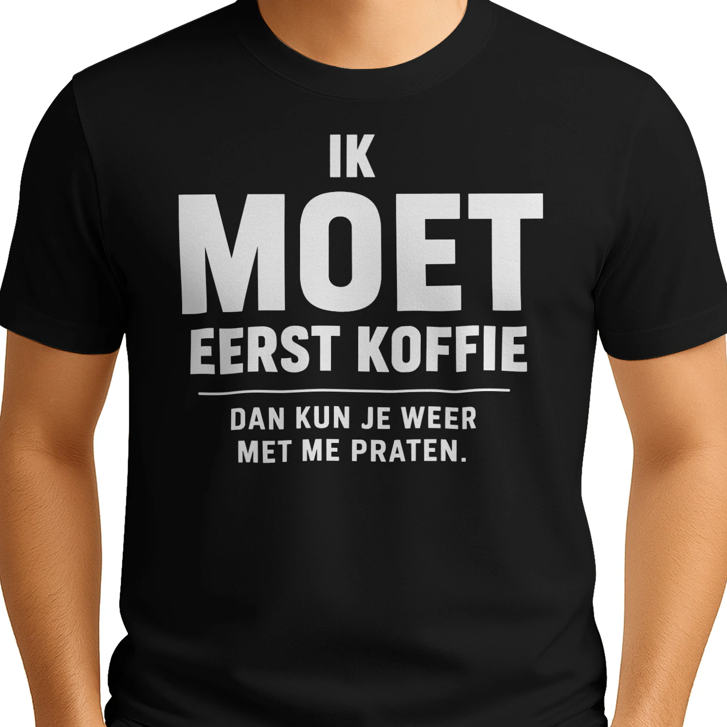 Eerst een bakkie, daarna ben ik pas weer aanspreekbaar.