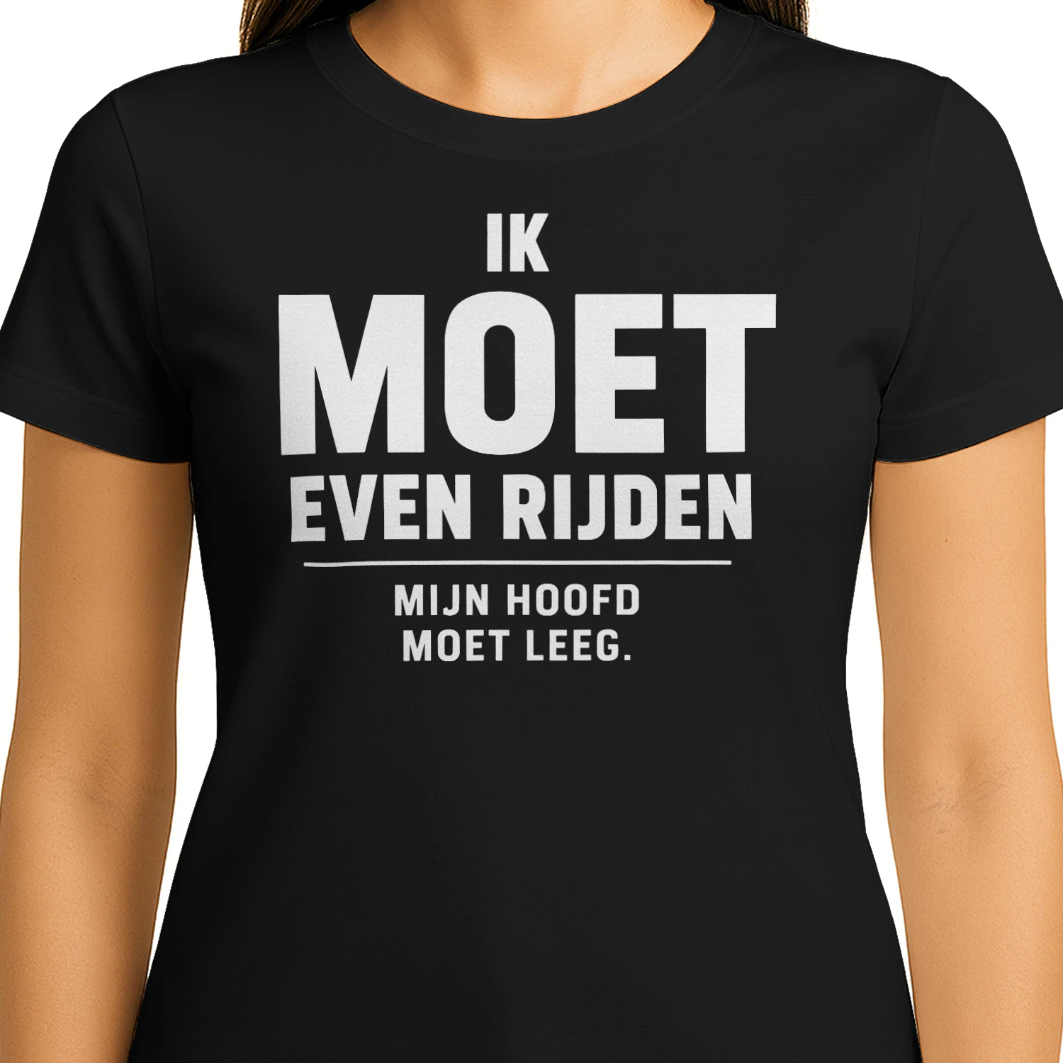 Verstand op nul, blik op de weg en de radio vol open.