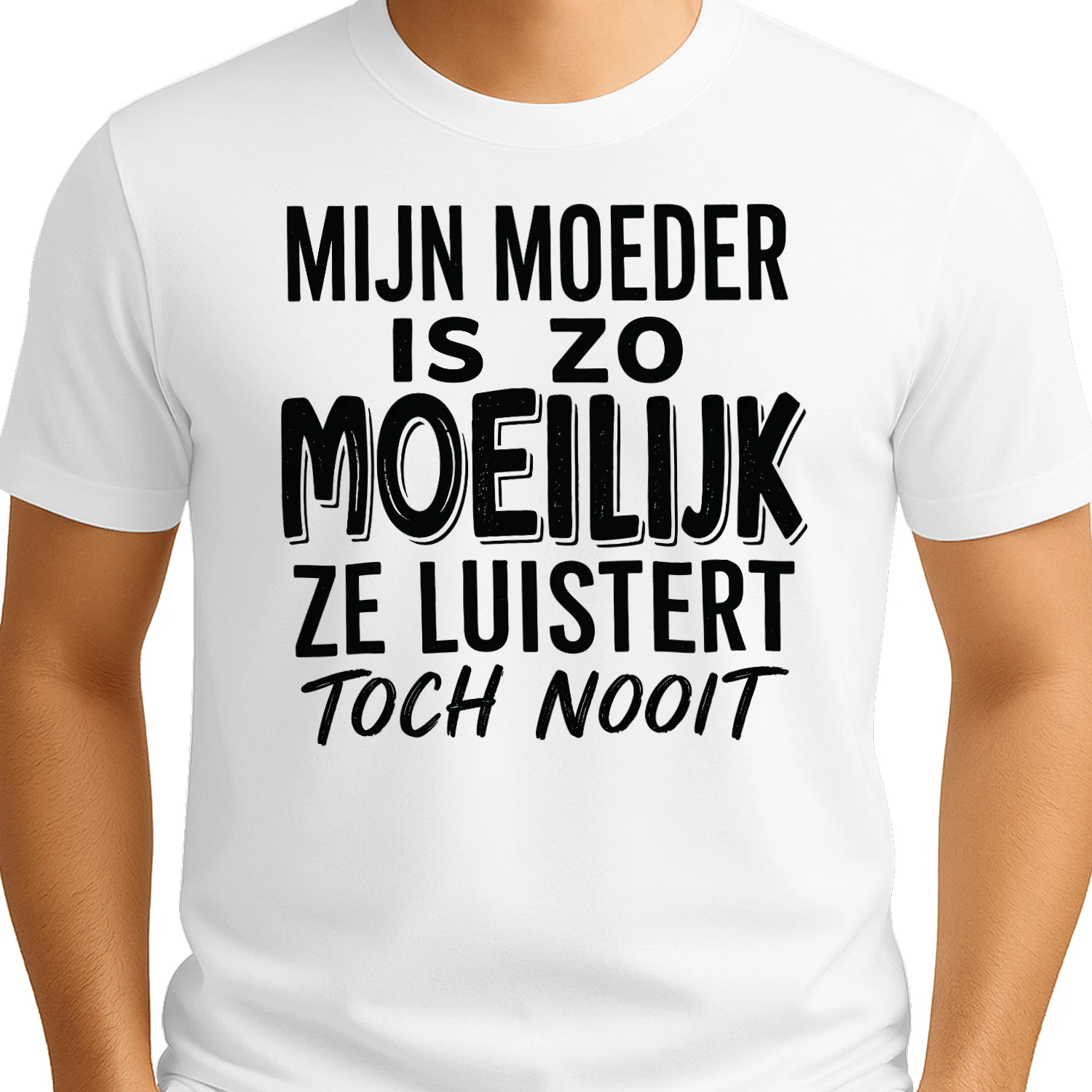 Ze luistert toch nooit
