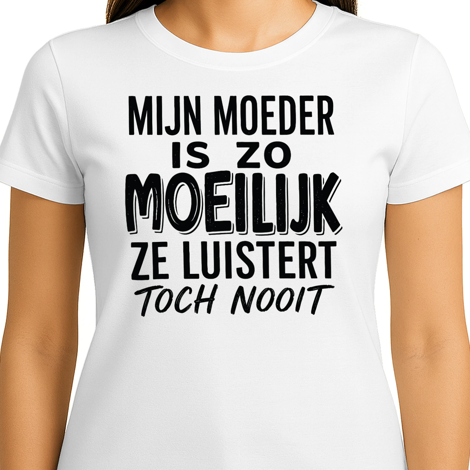 Ze luistert toch nooit