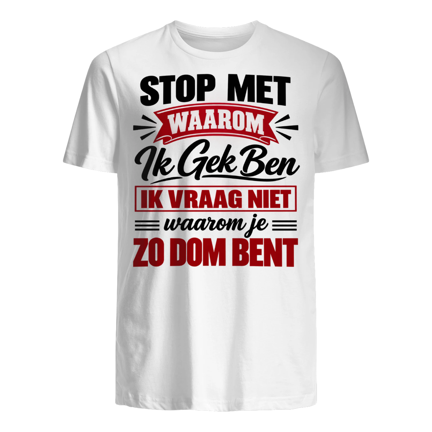 Stop Met Waarom
