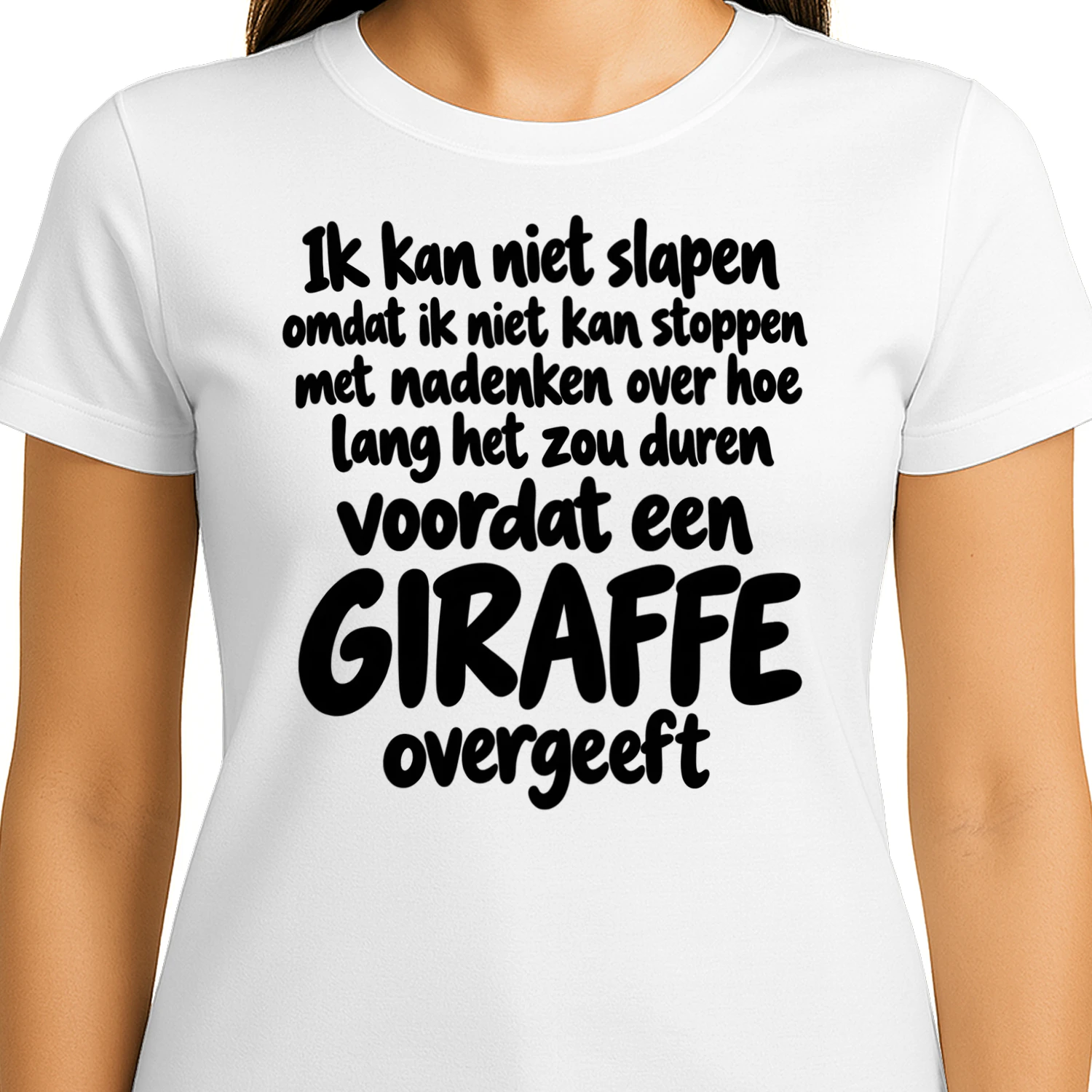 voordat een GIRAFFE overgeeft