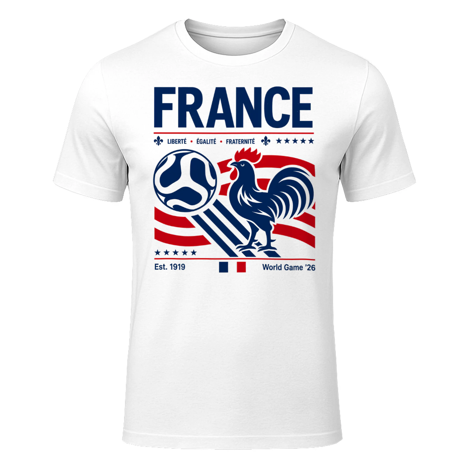 French Football Fan Shirt, World Game 2026