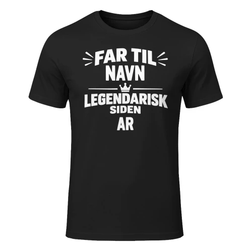 FAR TIL [NAVN]  LEGENDARISK SIDEN [ÅR]
