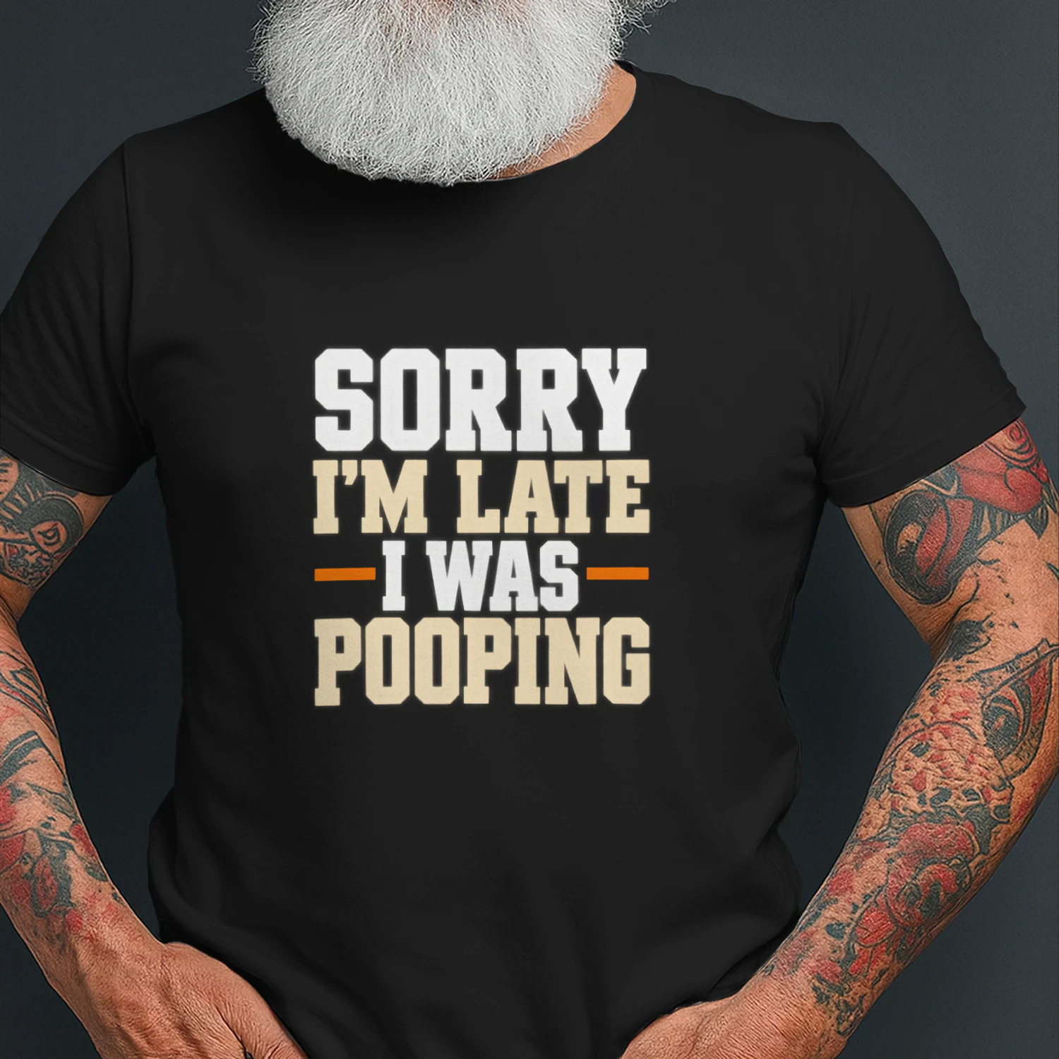 Sorry I’m Late, I Was Pooping