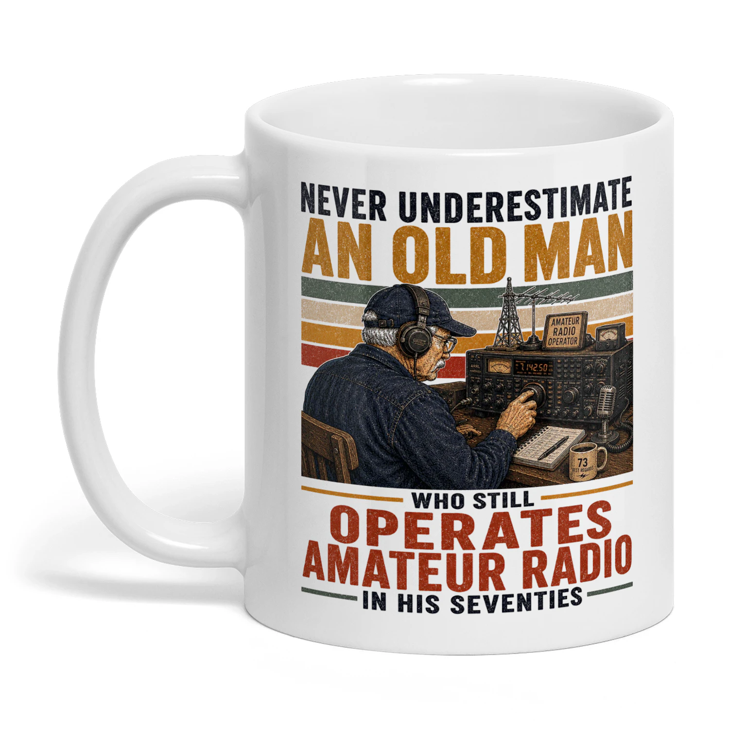 TEU1427 Operates Amateur Radio 70