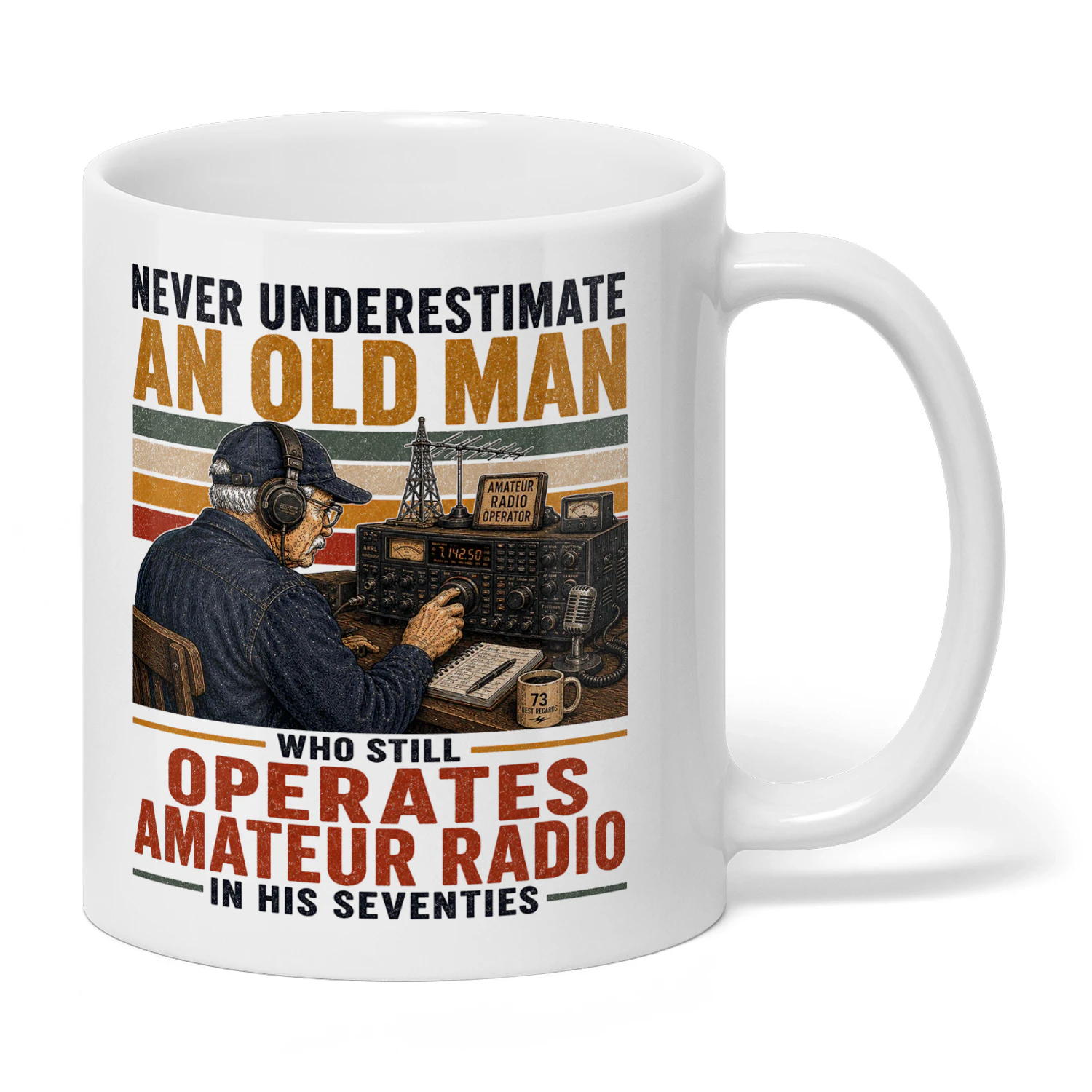 TEU1427 Operates Amateur Radio 70