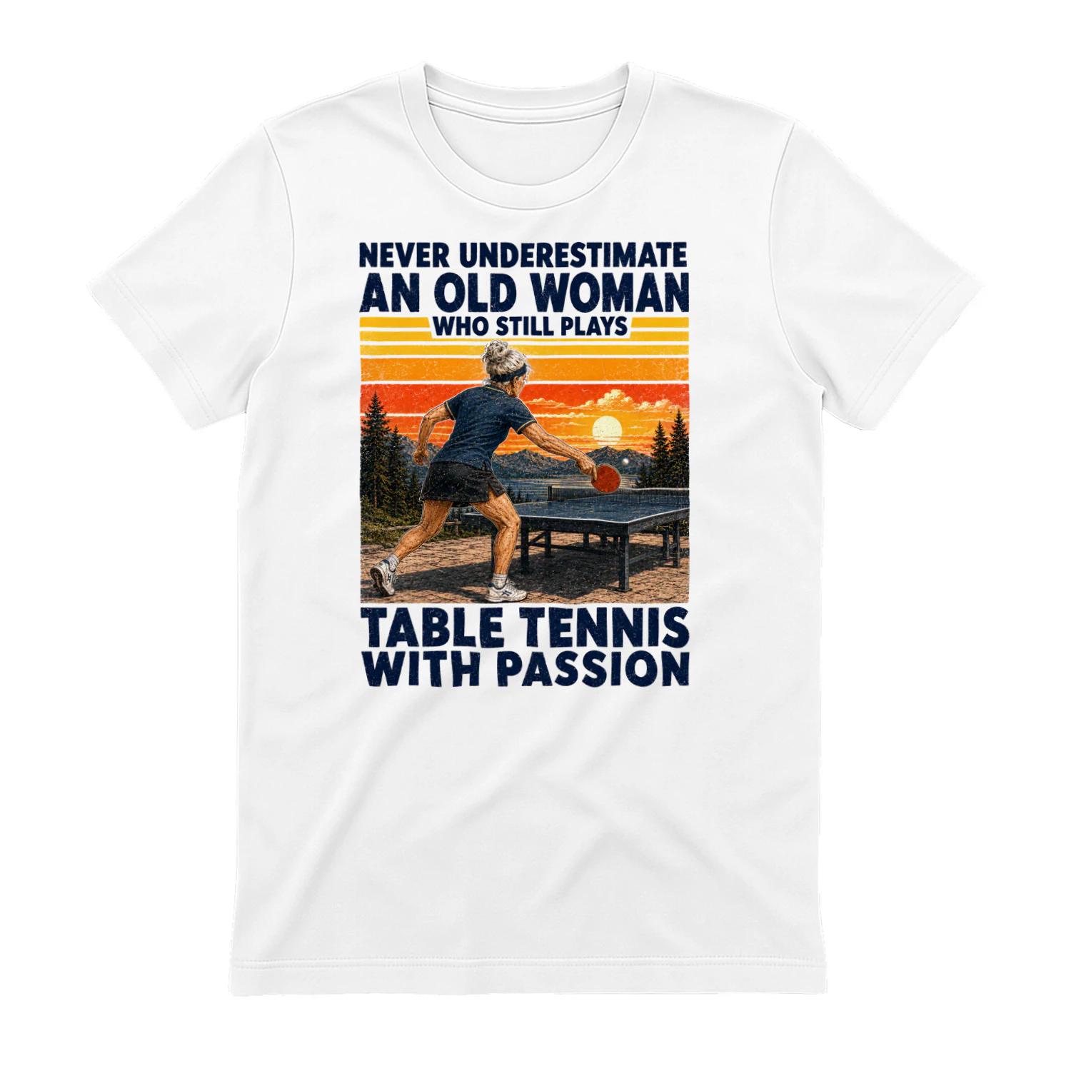 TEU1089 Woman Table Tennis