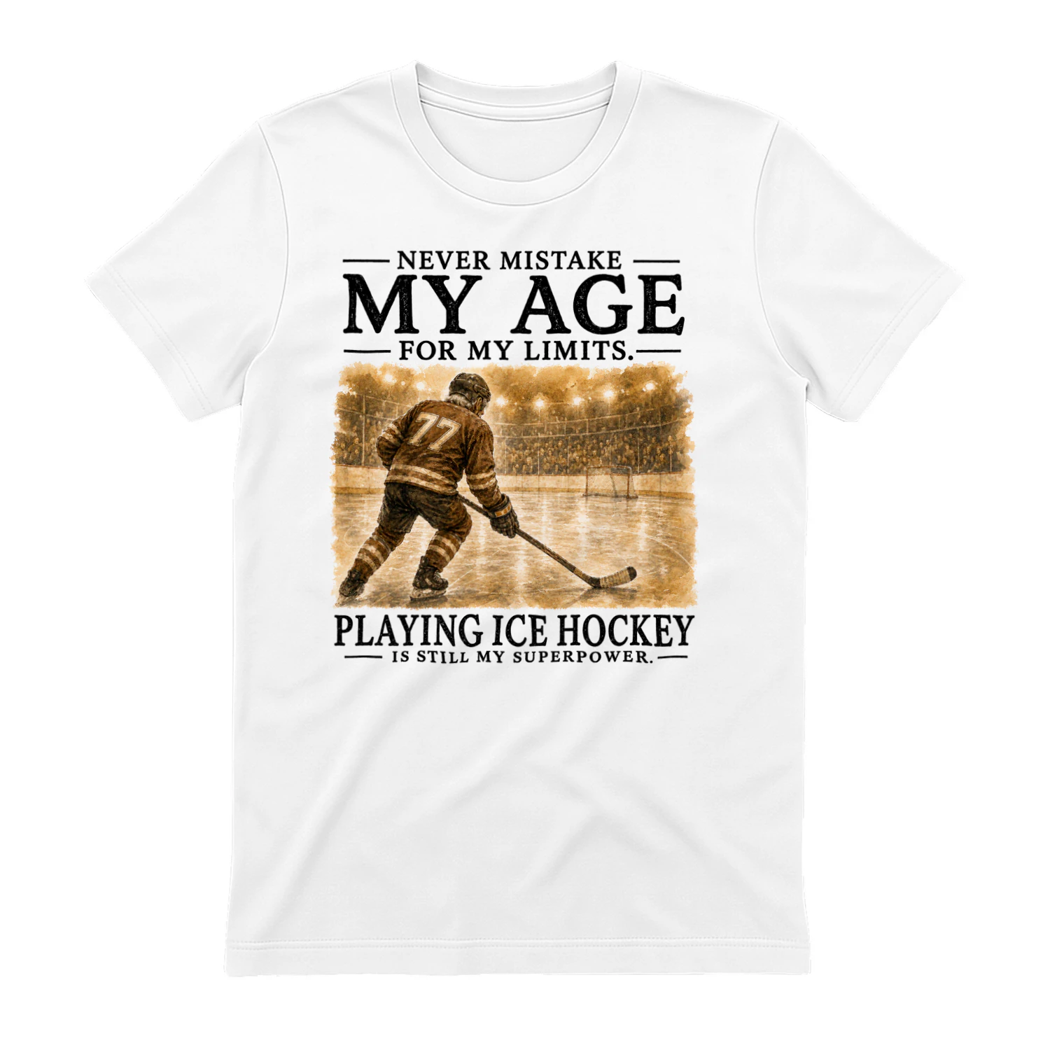 TEU0594 PLAYING ICE HOCKEY