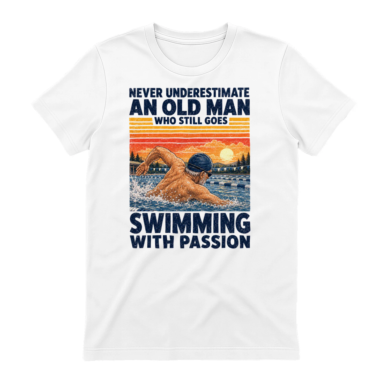 TEU1037 Man Swimming