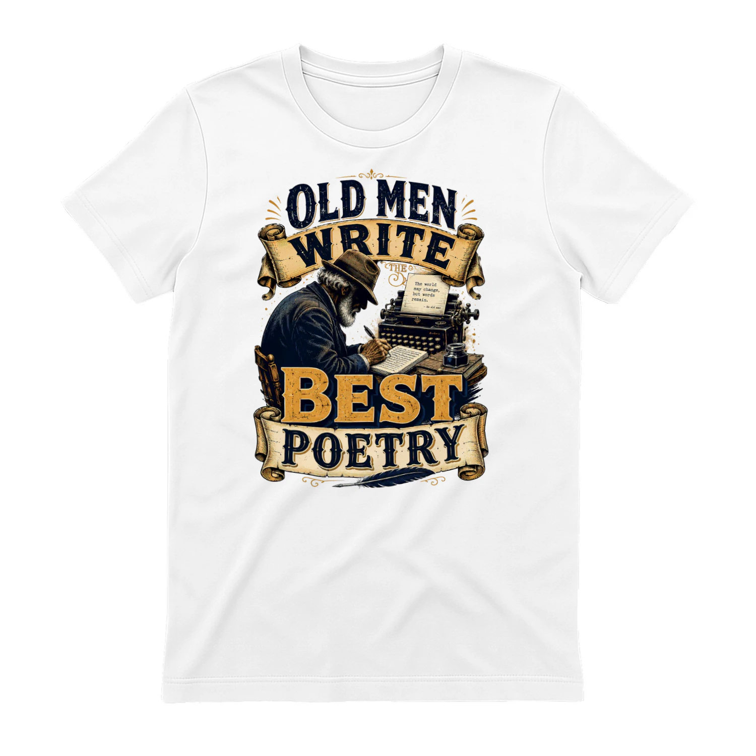 TEU0338 Old Men Write Best Poestry