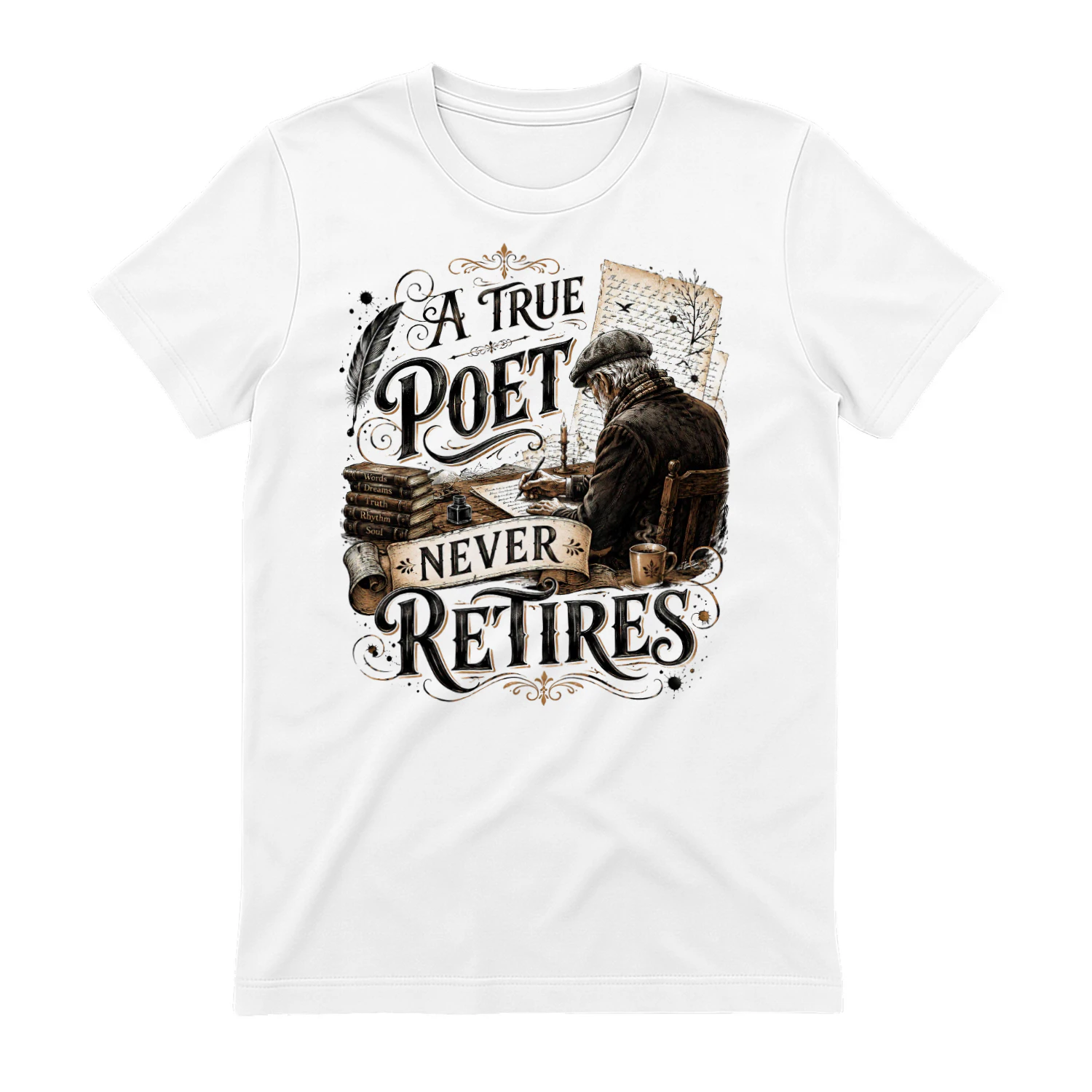 TEU0335 A True Poet Never Retires