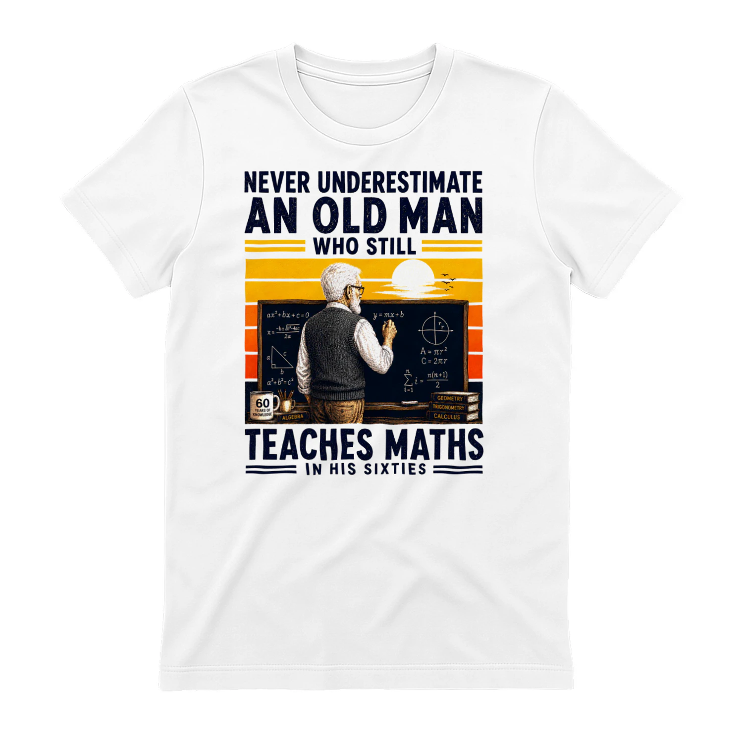 TEU0628 Teaches Maths In His Sixties