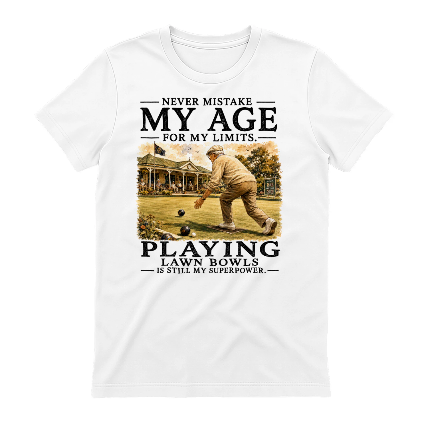 TEU0595 Playing Lawn Bowls