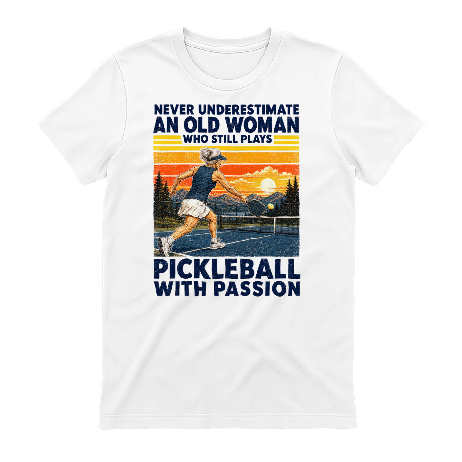 TEU1075 Woman Pickleball