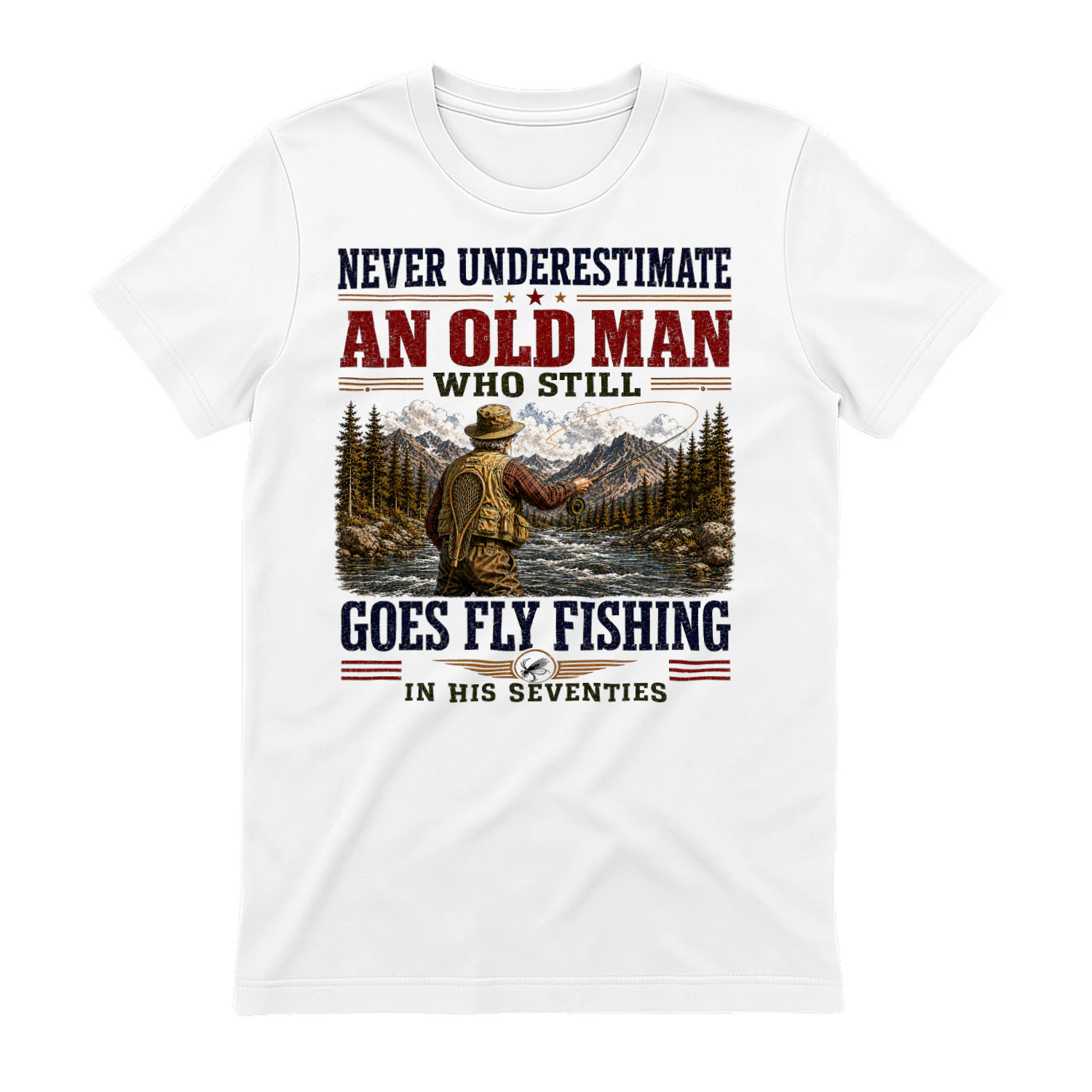 Old Man Goes Fly Fishing