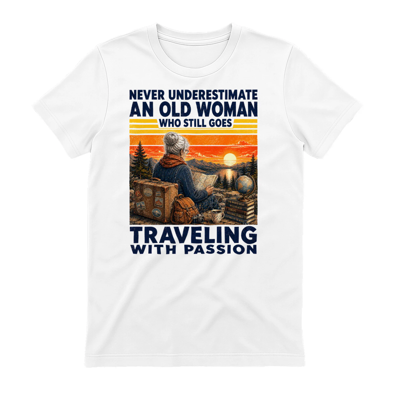TEU1092 Woman Traveling