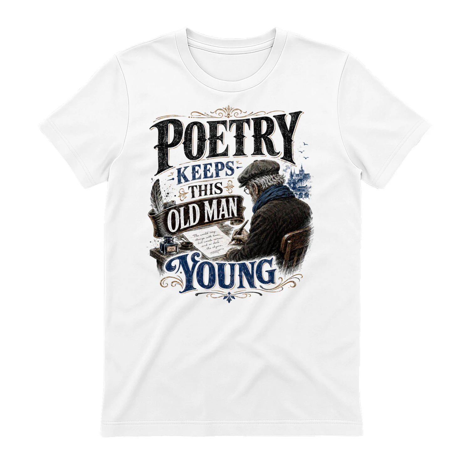 TEU0339 Poetry Keeps this old man young