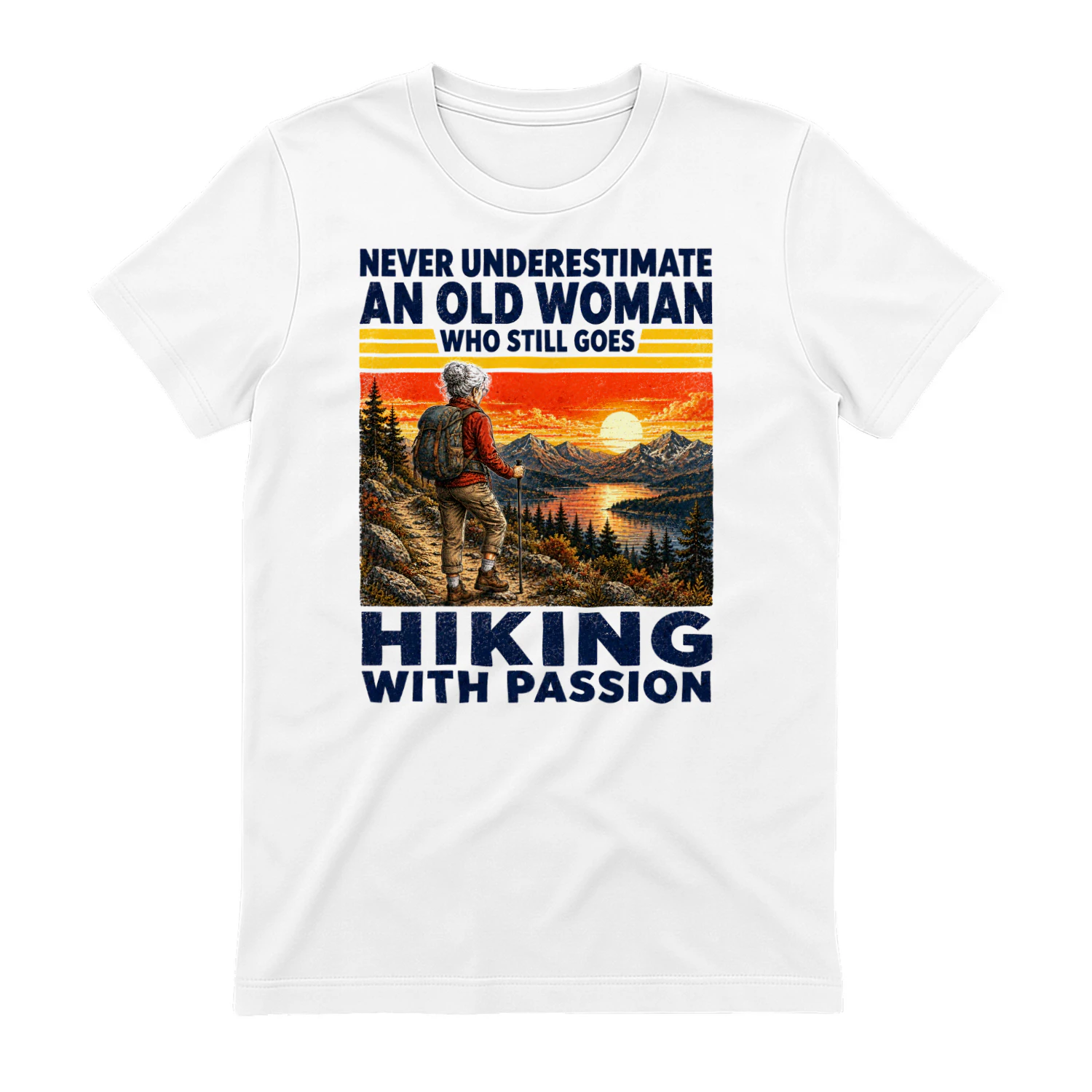 TEU1063 Woman Hiking