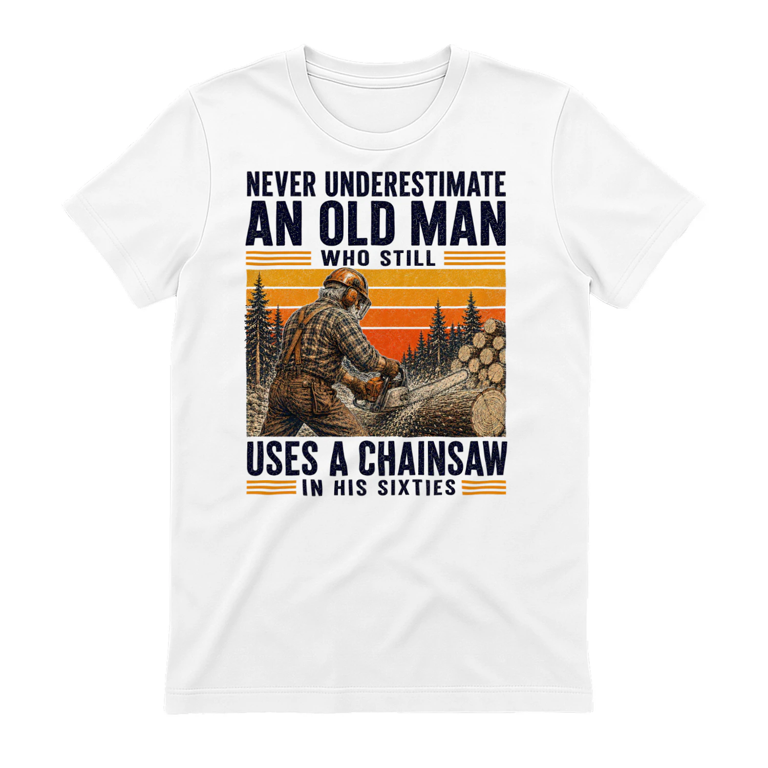 TEU0456 Uses A Chainsaw