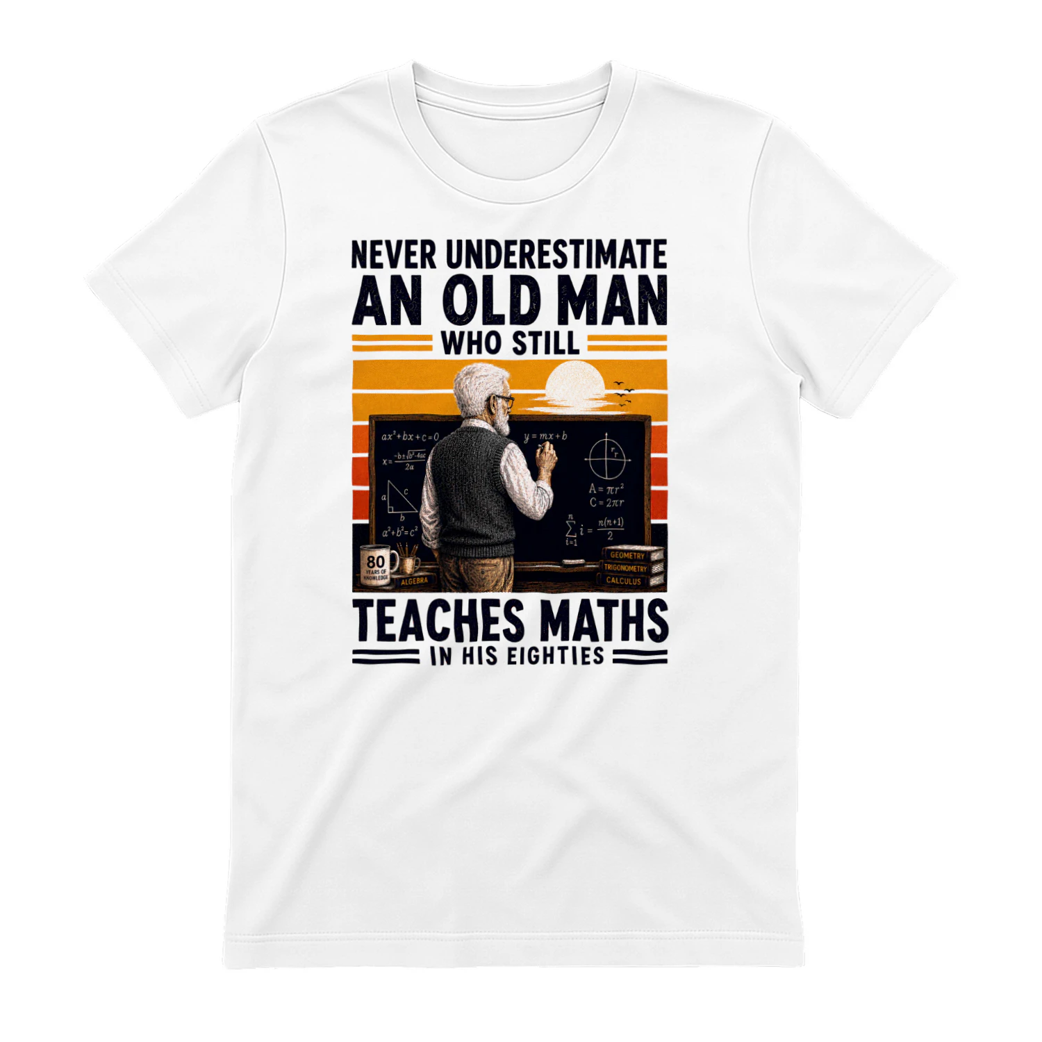TEU0627 Teaches Maths In His Eighties