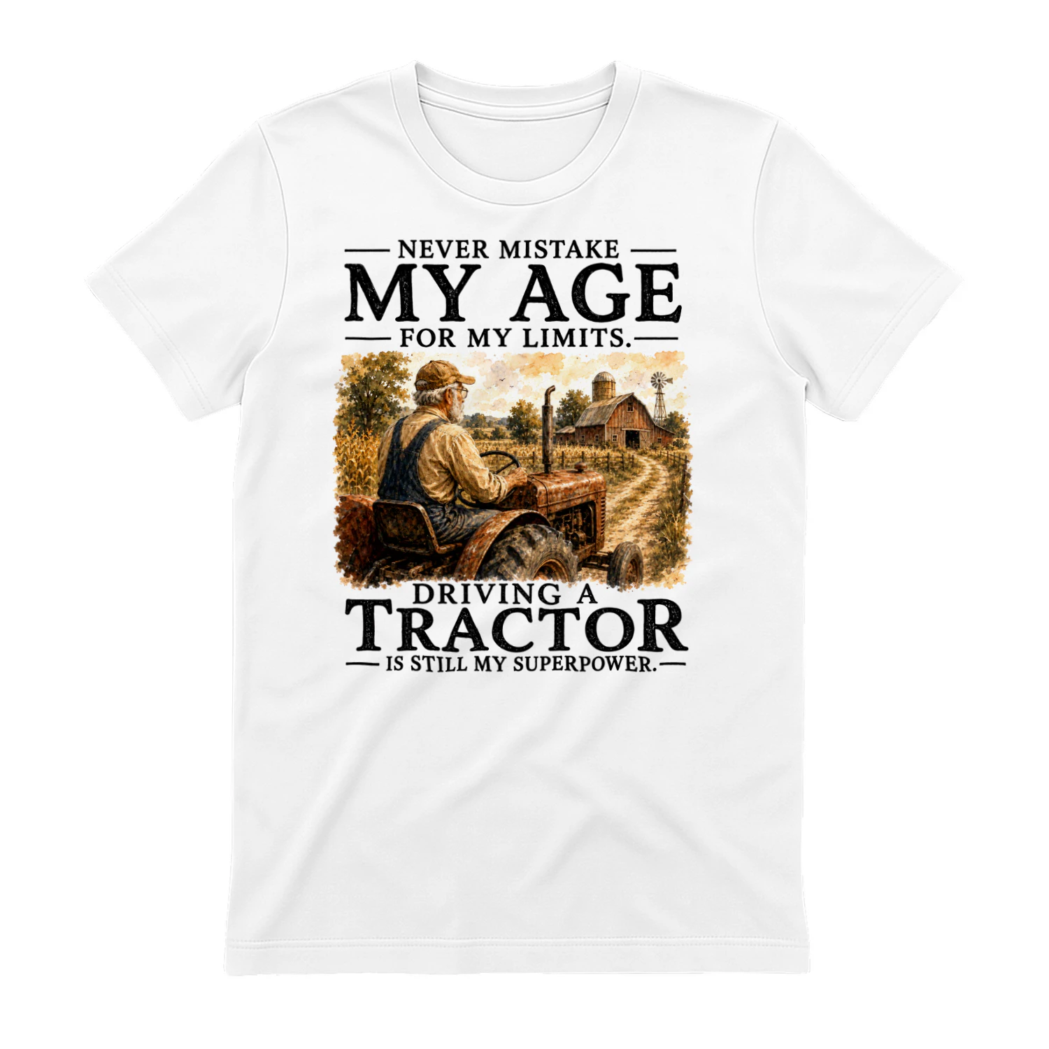 TEU0586 My Age - Driving A Tractor