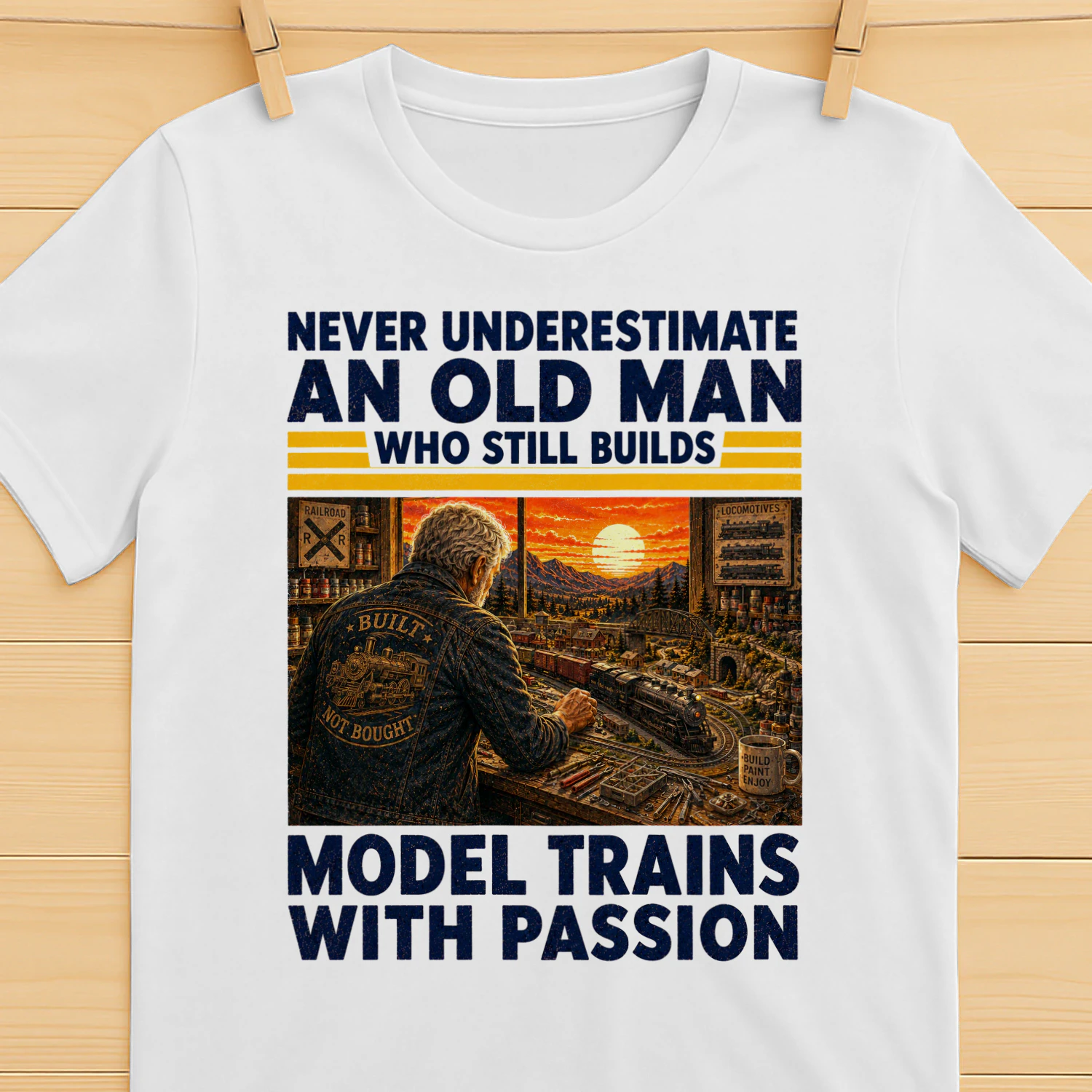 TEU1147 Man Model Trains