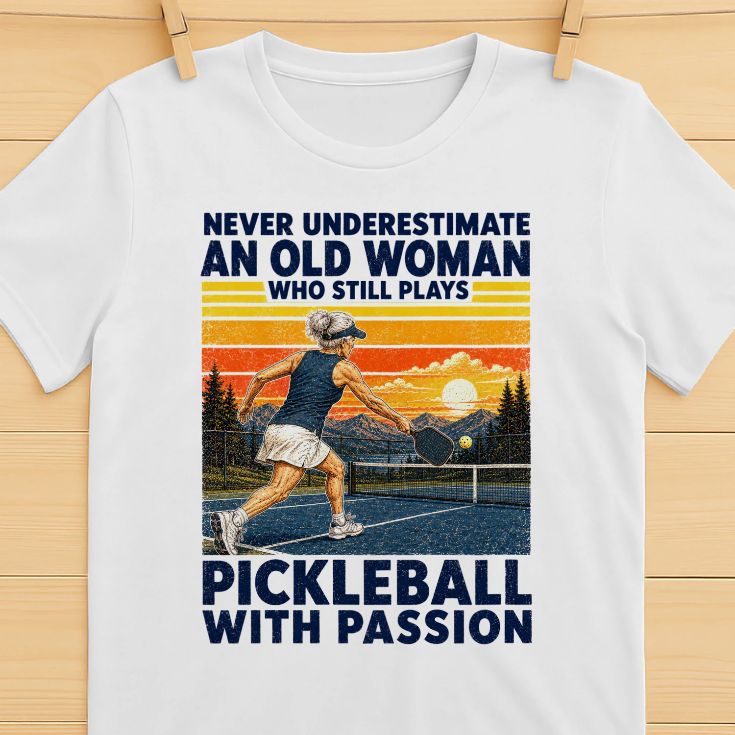 TEU1075 Woman Pickleball