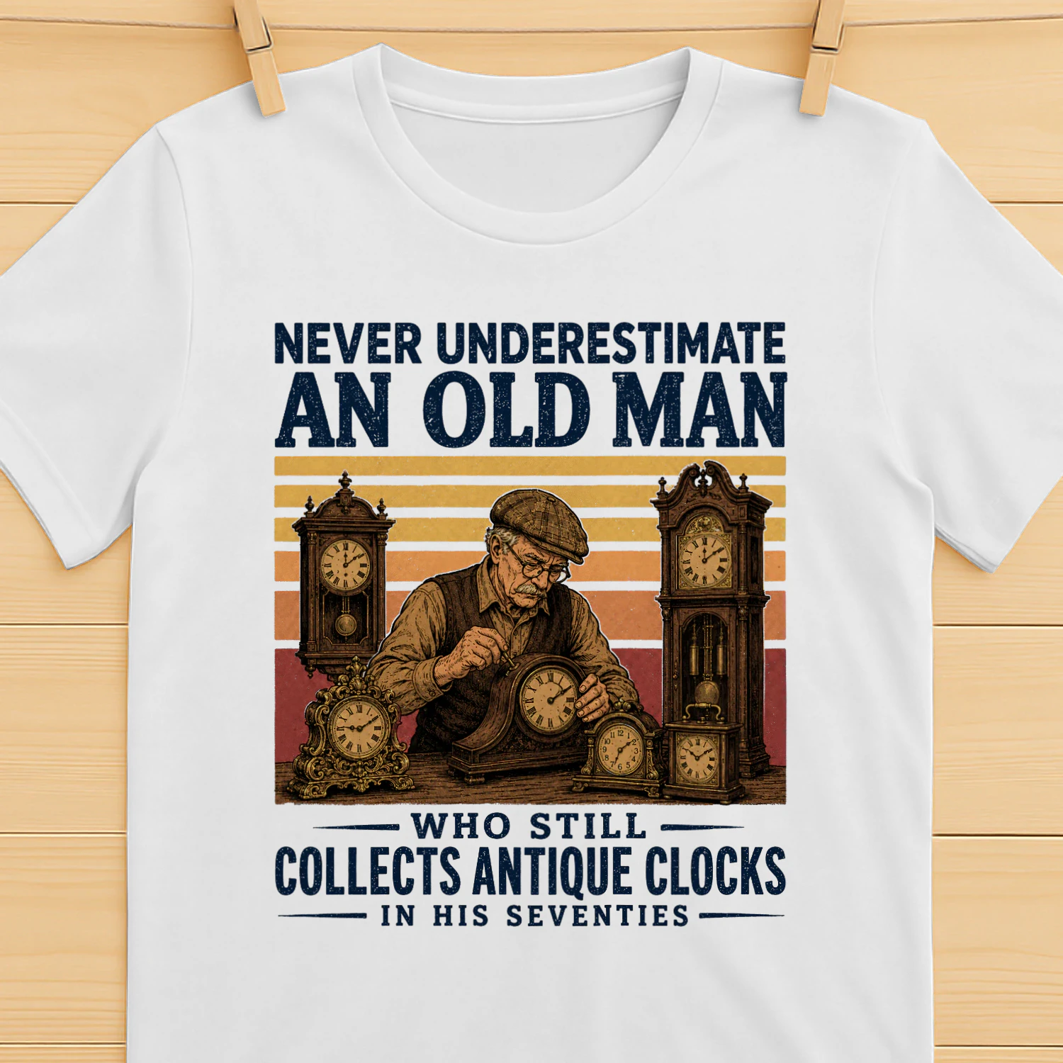 Collects Antique Clocks