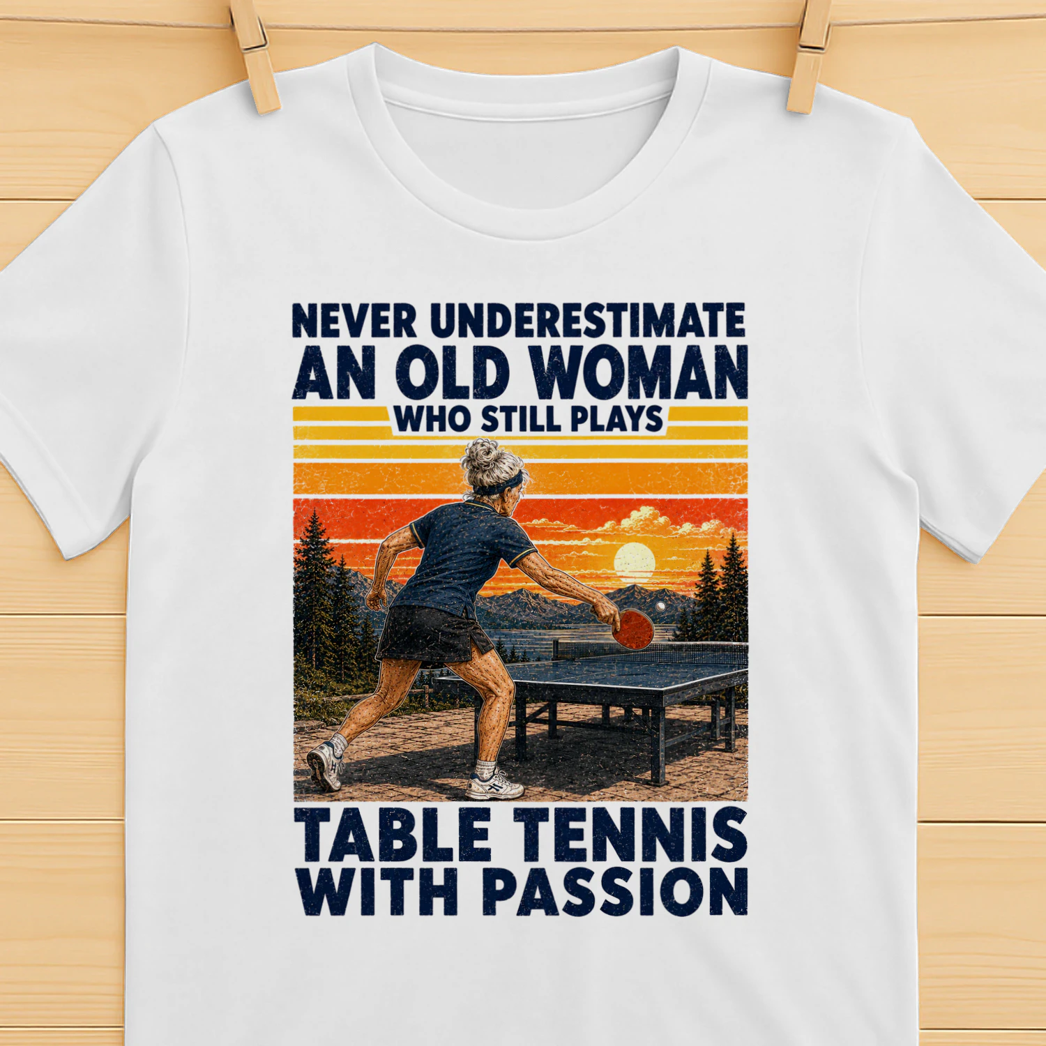 TEU1089 Woman Table Tennis