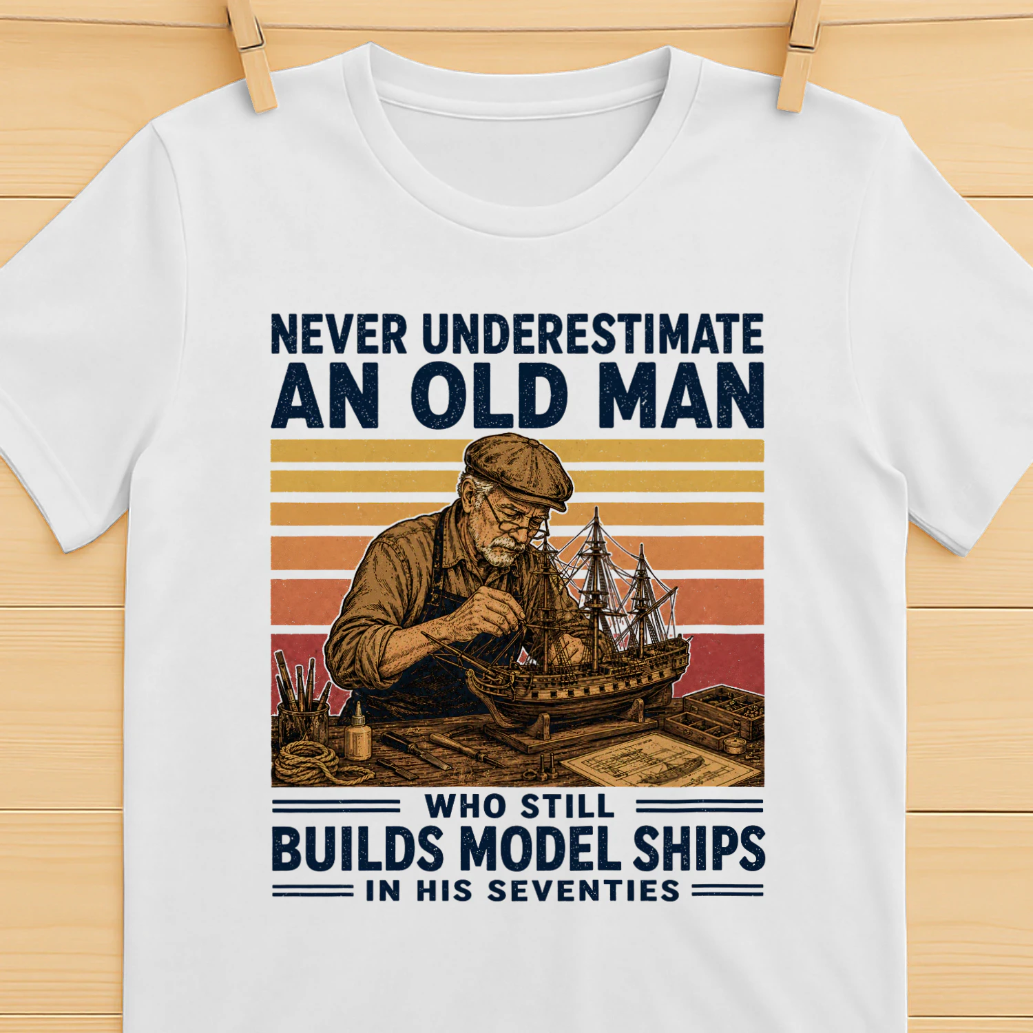 Builds Model Ships