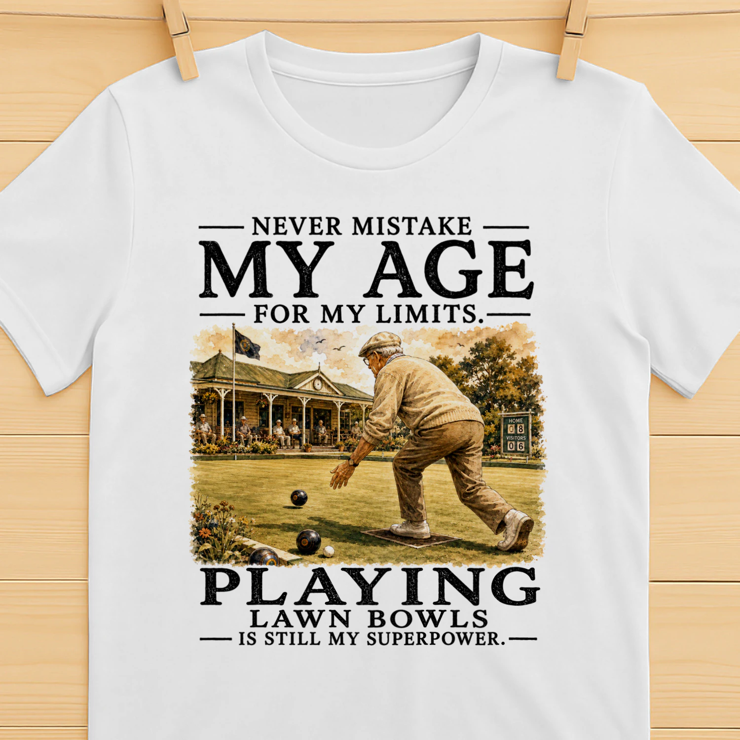 TEU0595 Playing Lawn Bowls