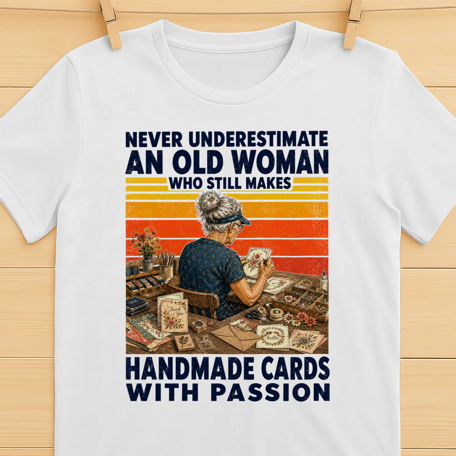 TEU1060 Woman Handmade Cards