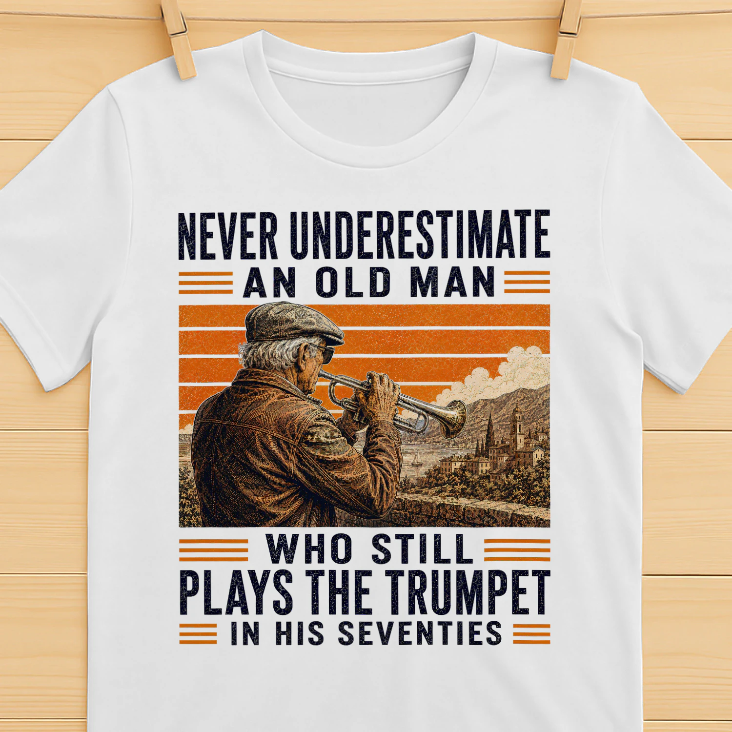 TEU0483 Plays The Trumpet