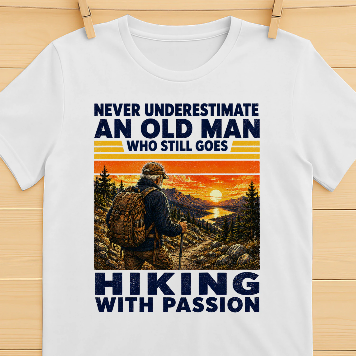 TEU1140 Man Hiking
