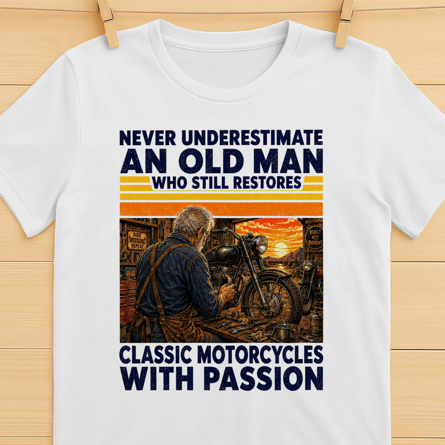 TEU1128 Man Classic Motorcycles