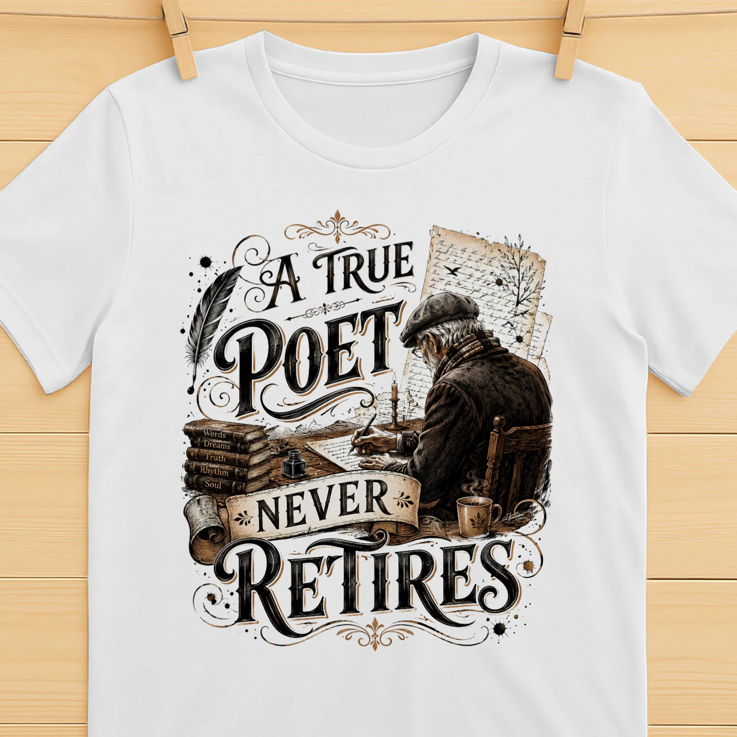 TEU0335 A True Poet Never Retires