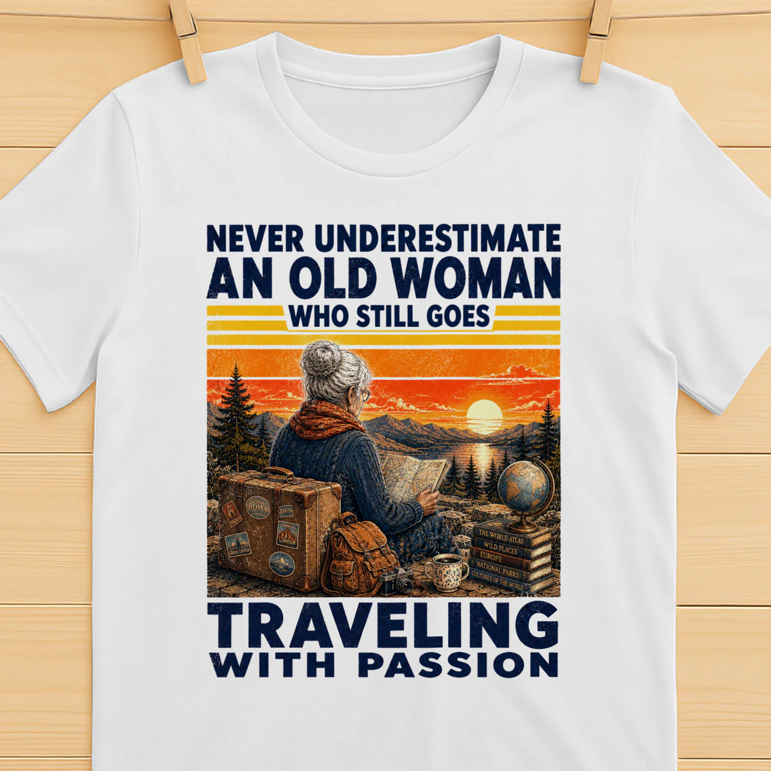 TEU1092 Woman Traveling