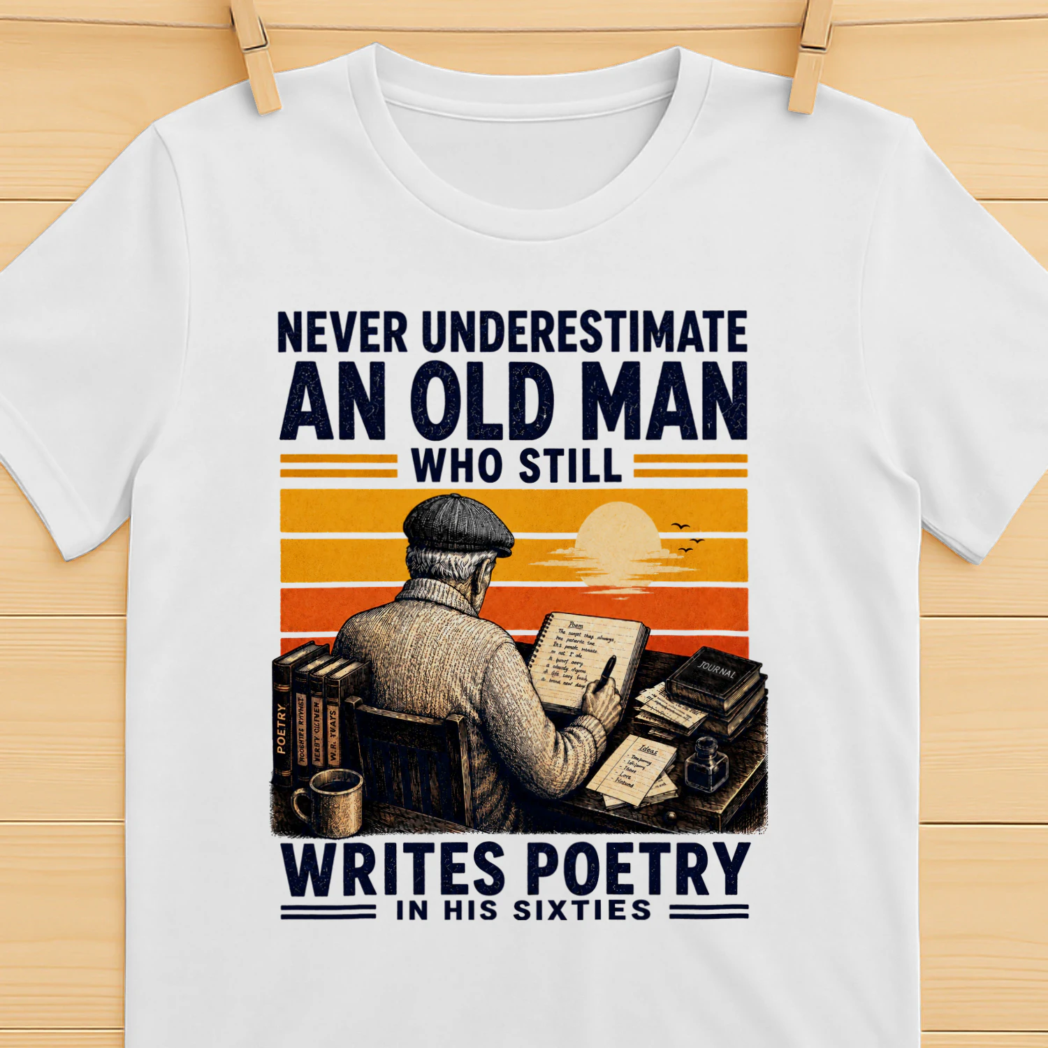 TEU0630 Writes Poetry In His Sixties
