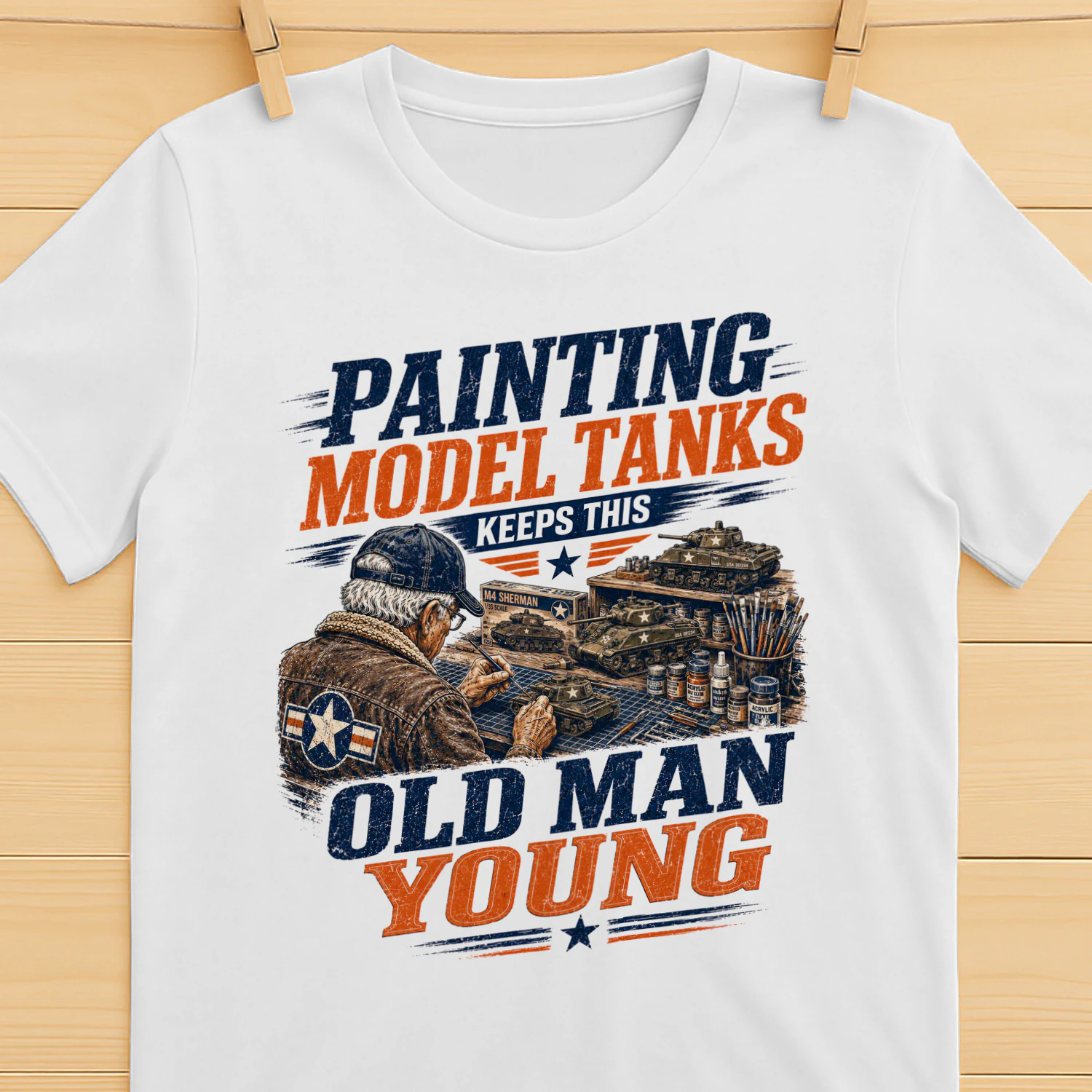 TEU0671 Painting Model Tanks