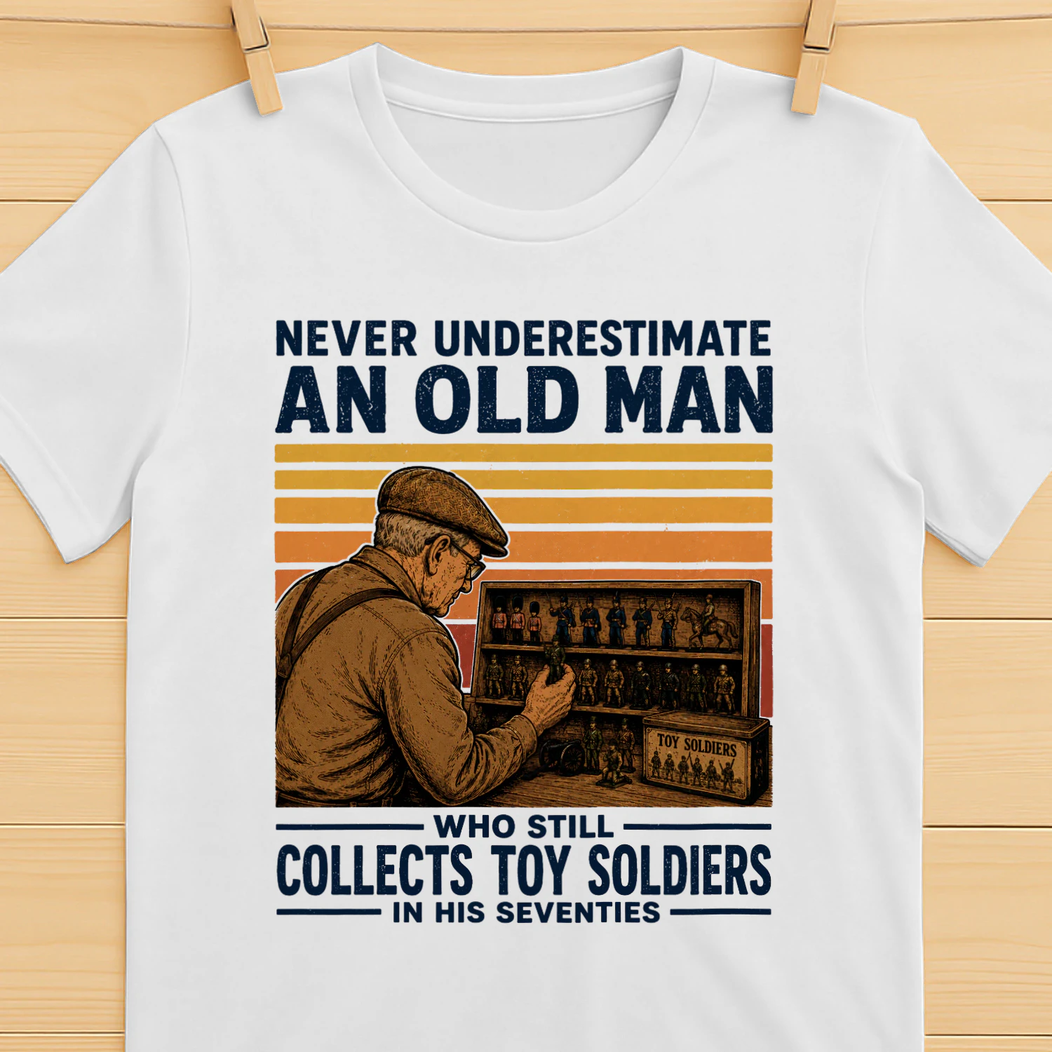 Collects Toy Soldiers
