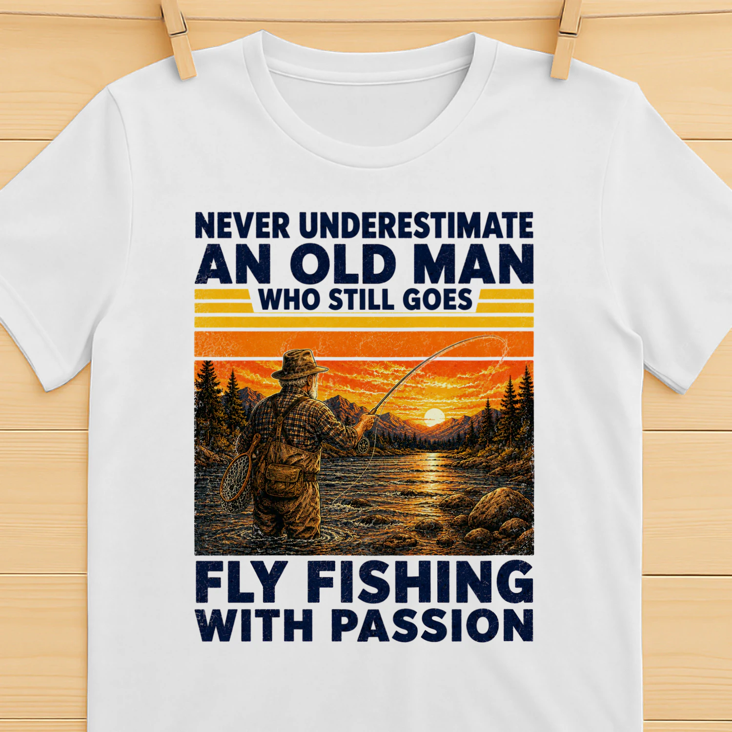 TEU1136 Man Fly Fishing